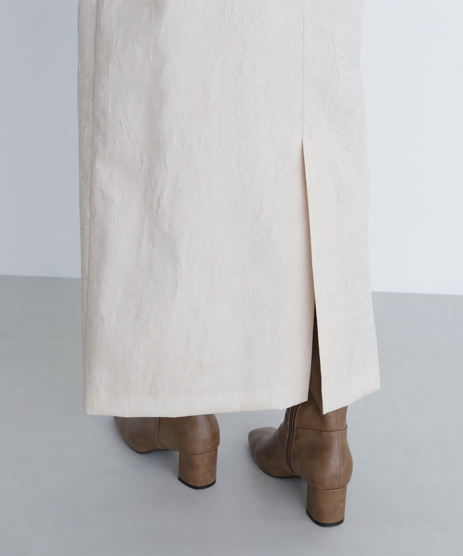  「ジャガードナロースカート」|スカート|