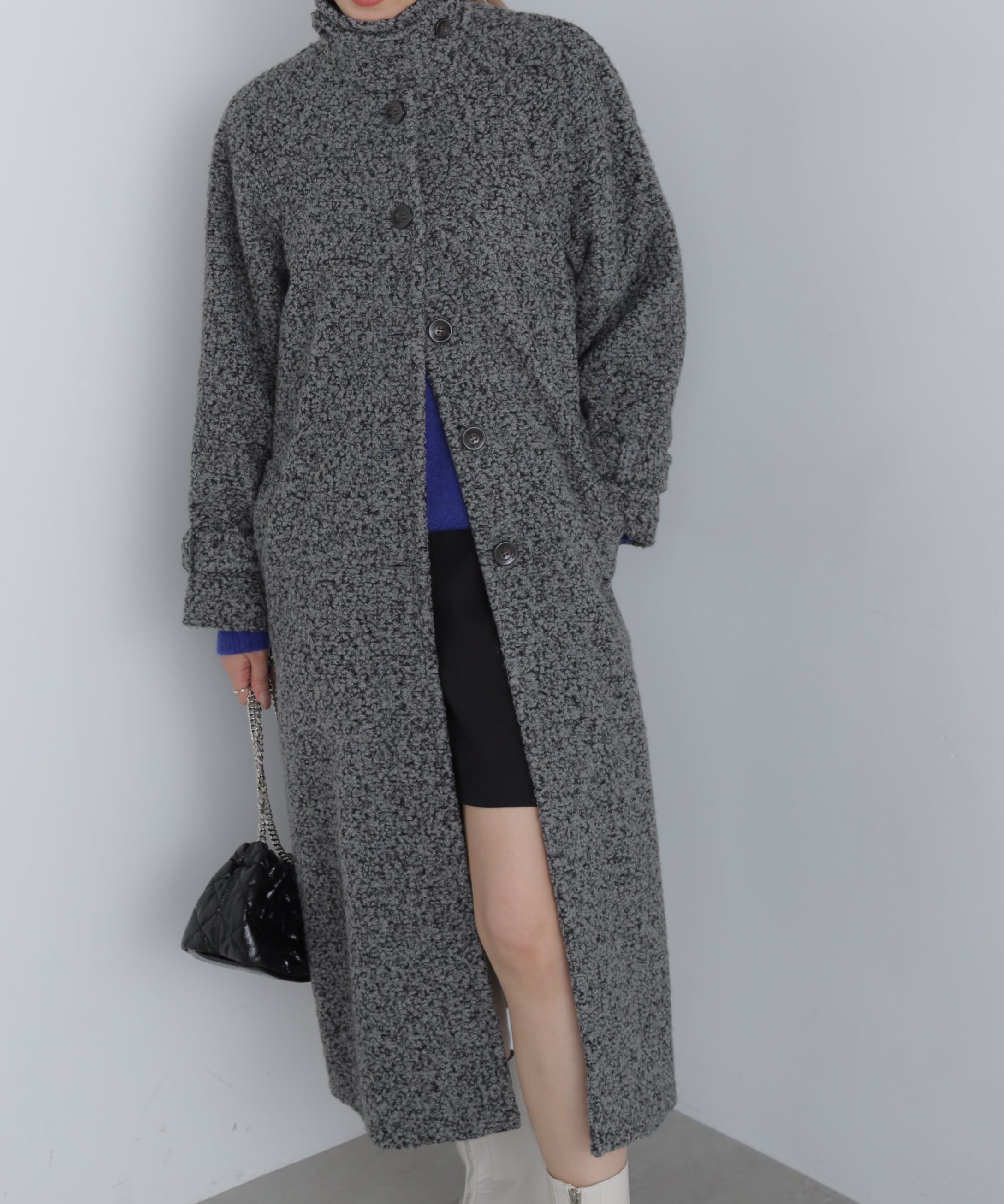  「2wayブークレステンカラーロングコート」|その他|