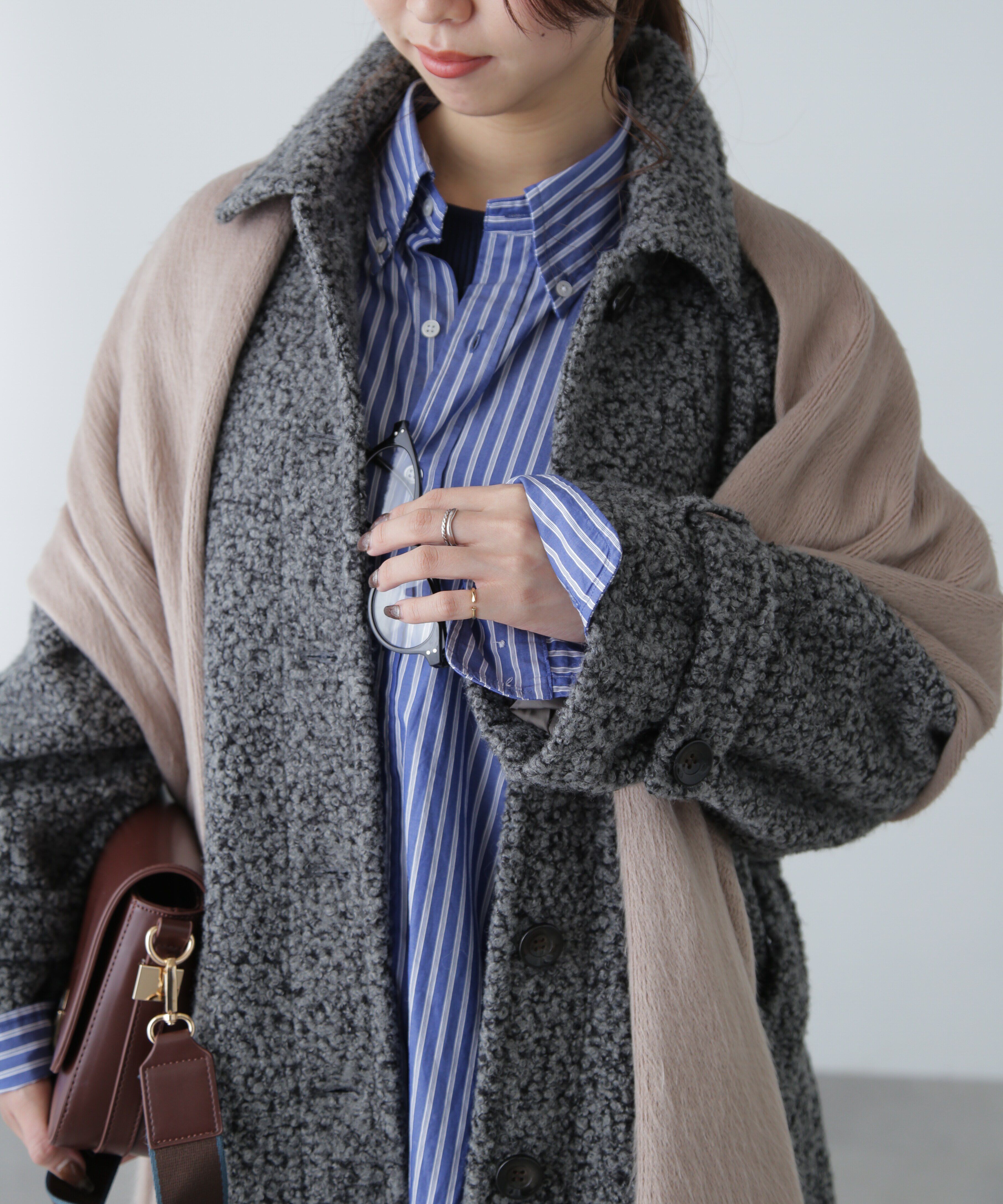  「2wayブークレステンカラーロングコート」|その他|