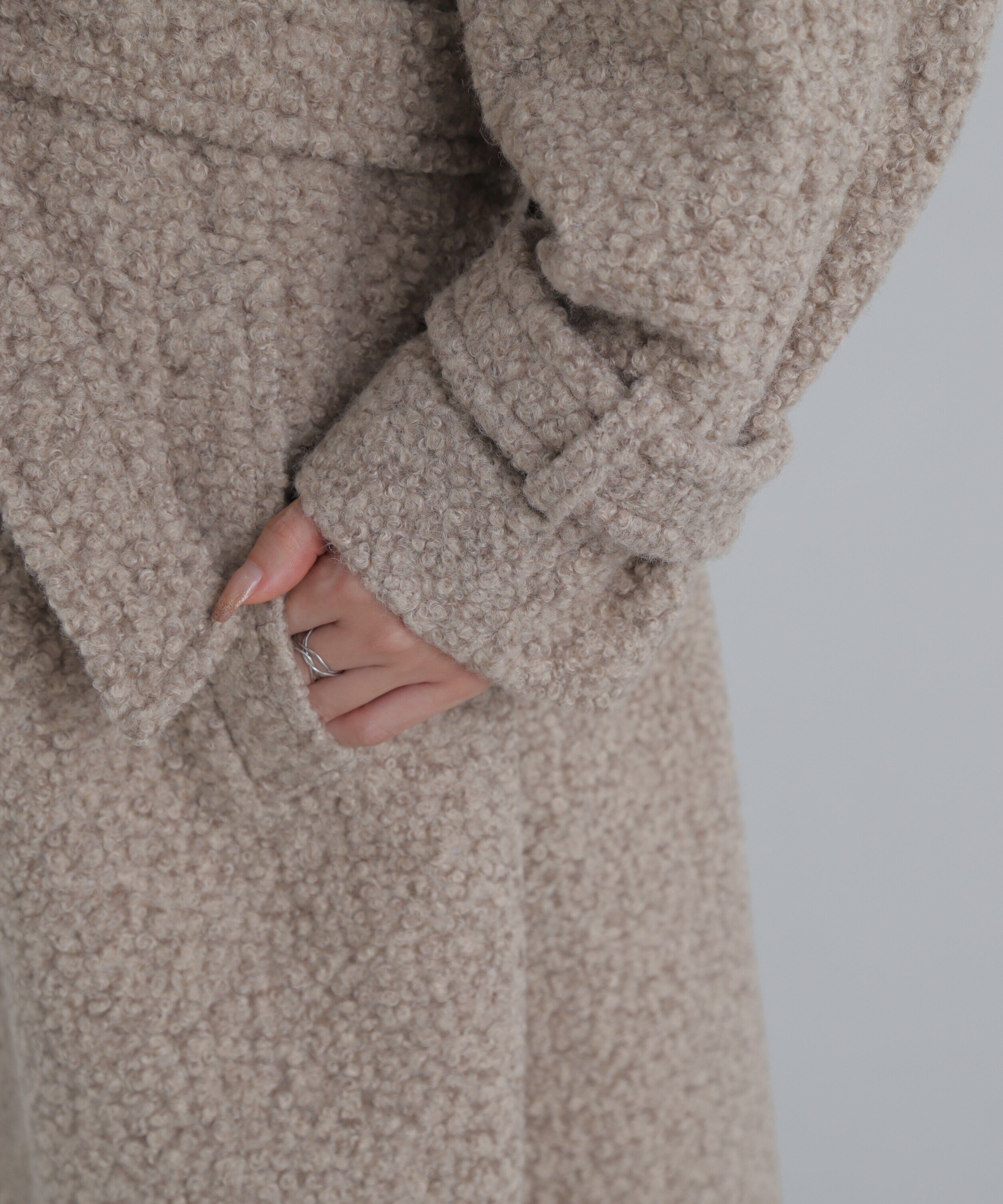  「2wayブークレステンカラーロングコート」|その他|