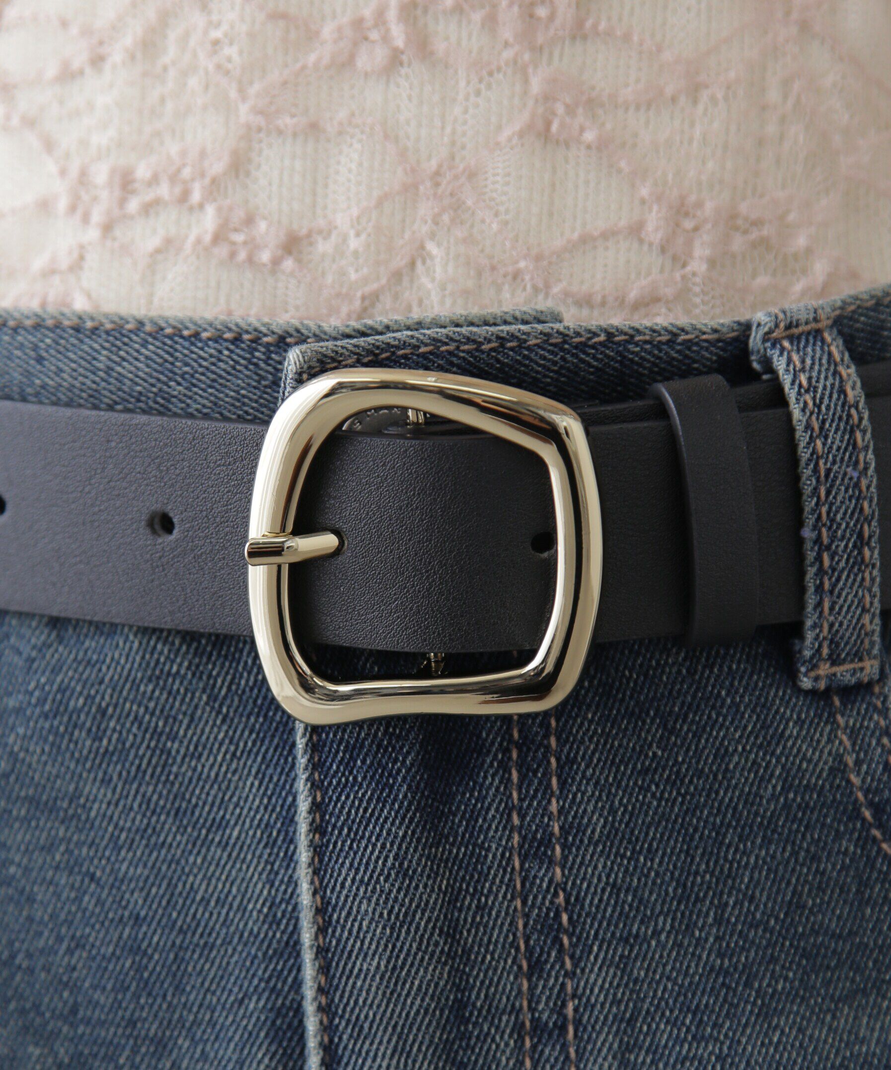  「ワイドバックルベルト」|ハンカチ|