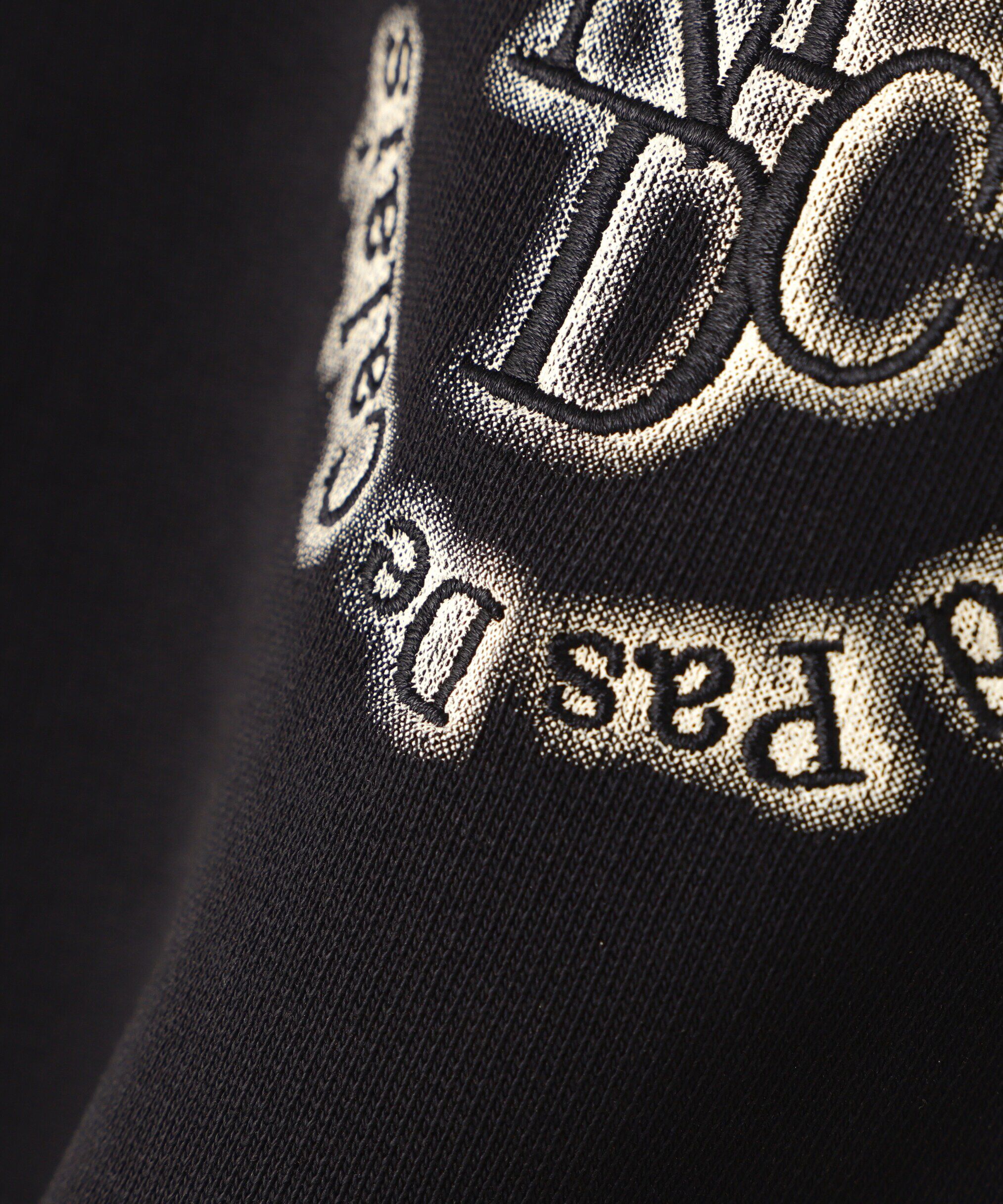  「サークルロゴ刺繍ショート丈スウェット」|Tシャツ・カットソー|