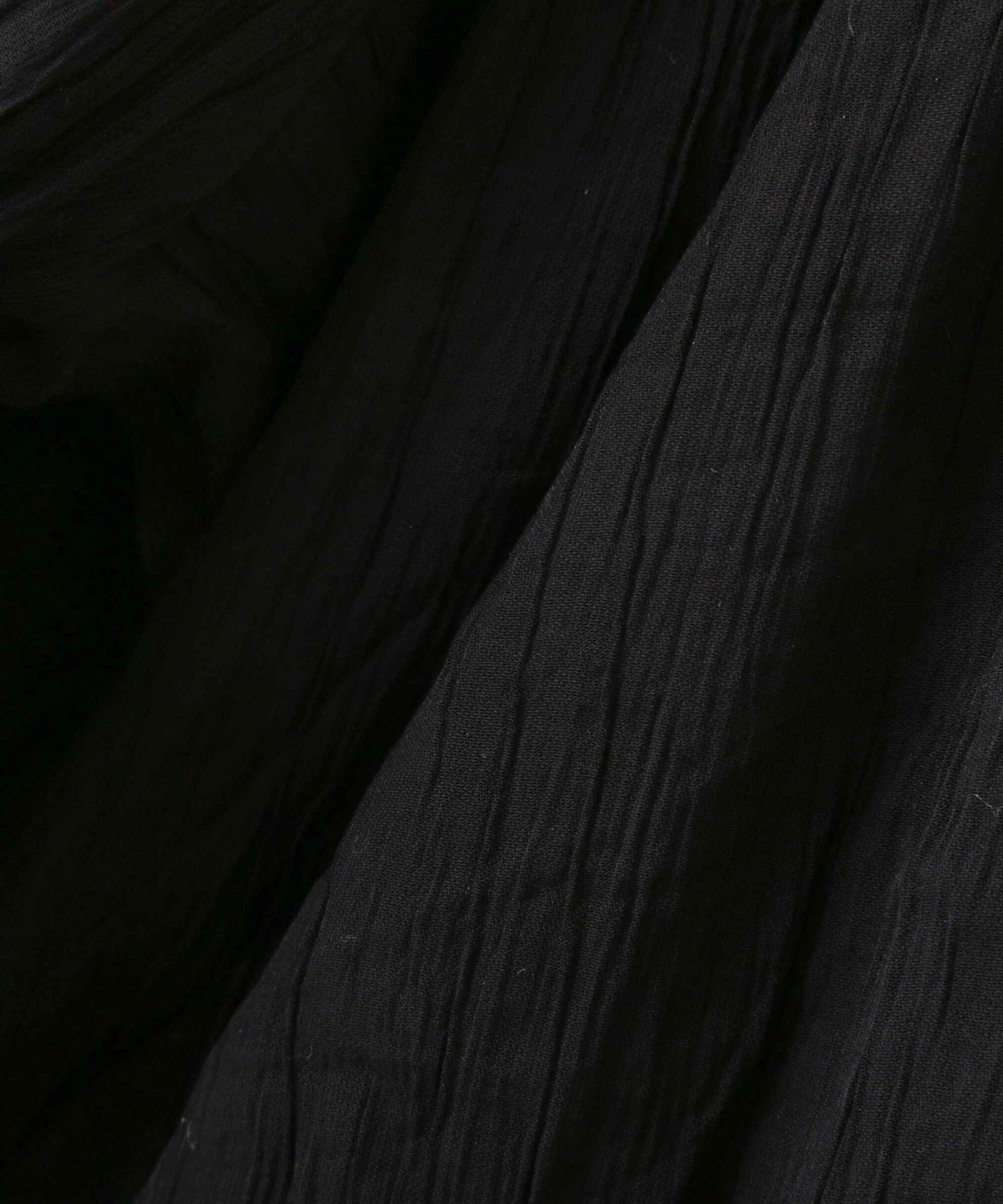  「シアーギャザー前開き短丈ブラウス」|シャツ・ブラウス|