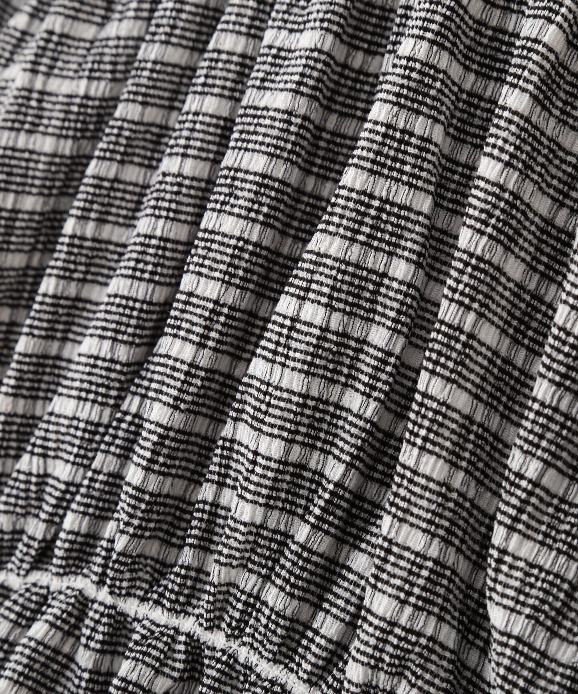  「シアーギャザー前開き短丈ブラウス」|シャツ・ブラウス|