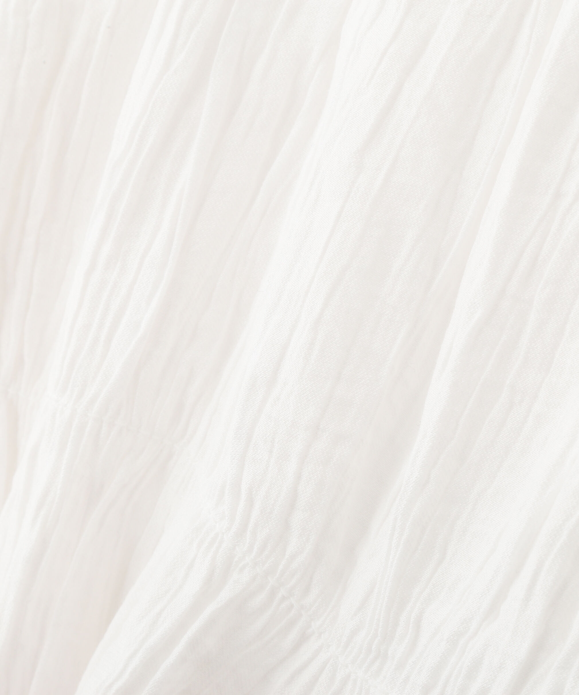  「シアーギャザー前開き短丈ブラウス」|シャツ・ブラウス|