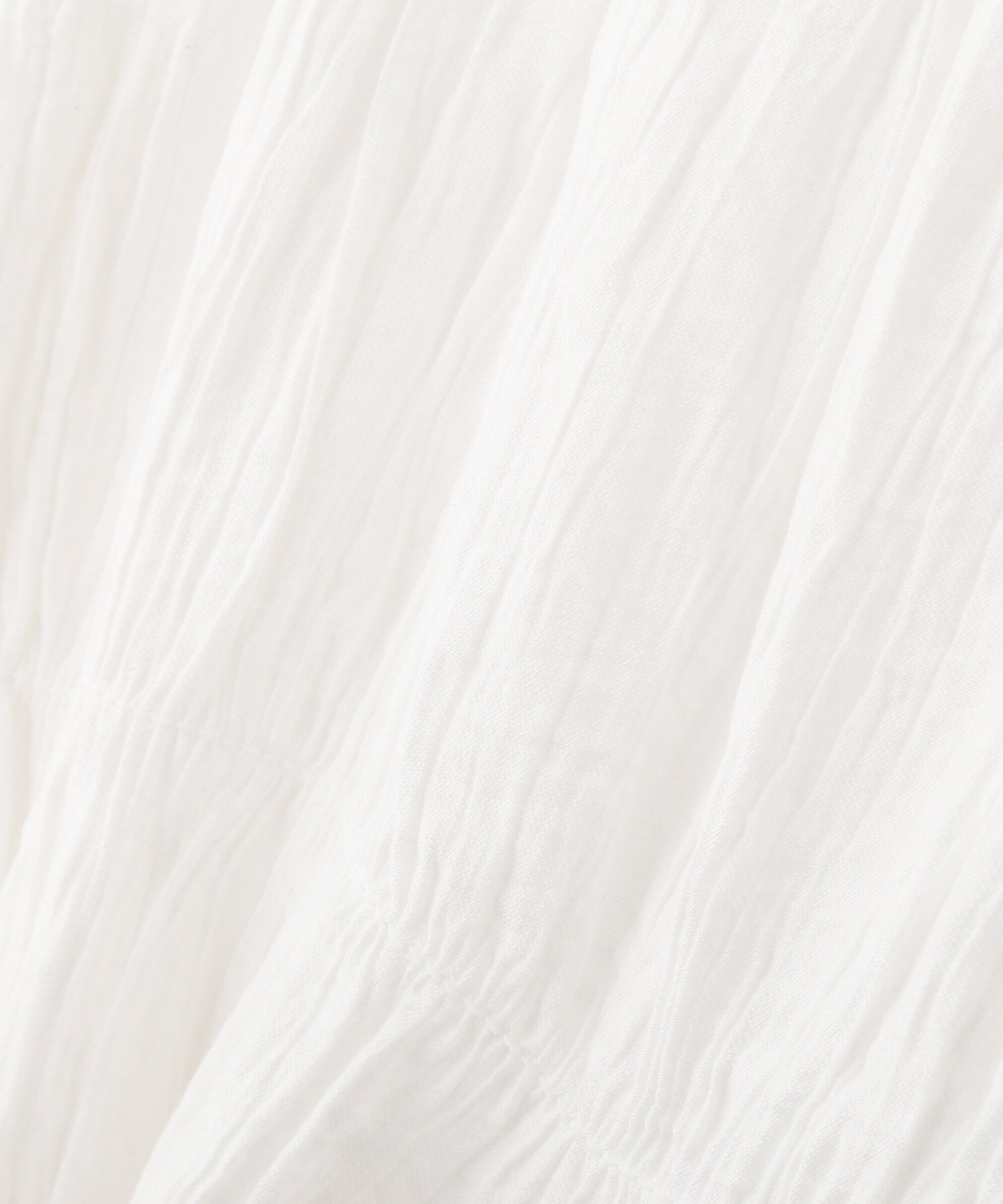  「シアーギャザー前開き短丈ブラウス」|シャツ・ブラウス|