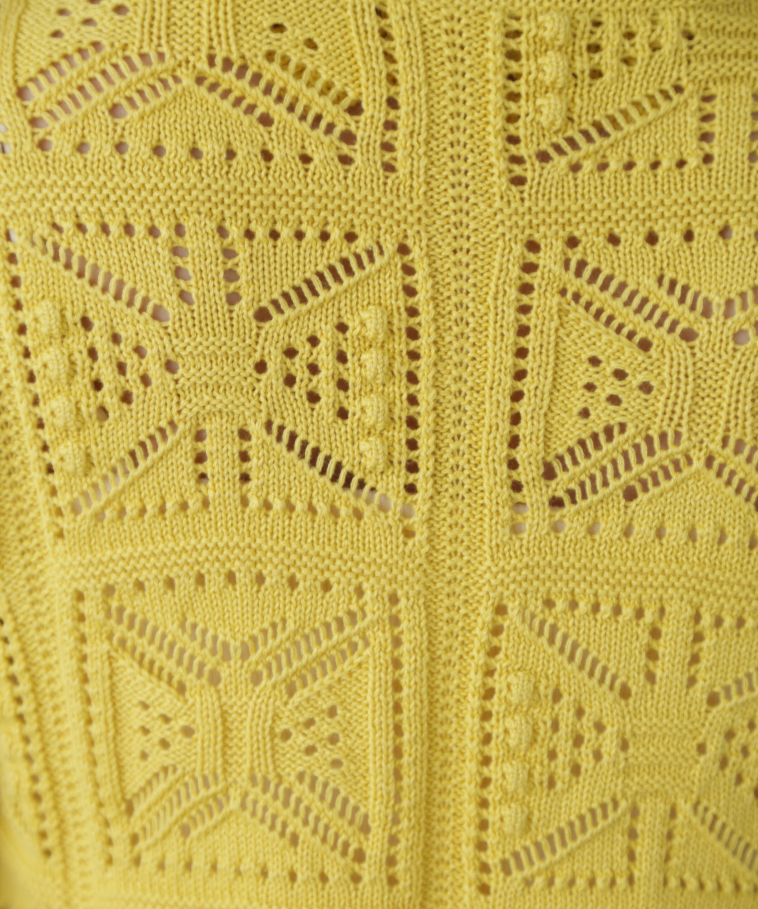  「透かし編みクロップドニットカーディガン」|ニット・セーター|