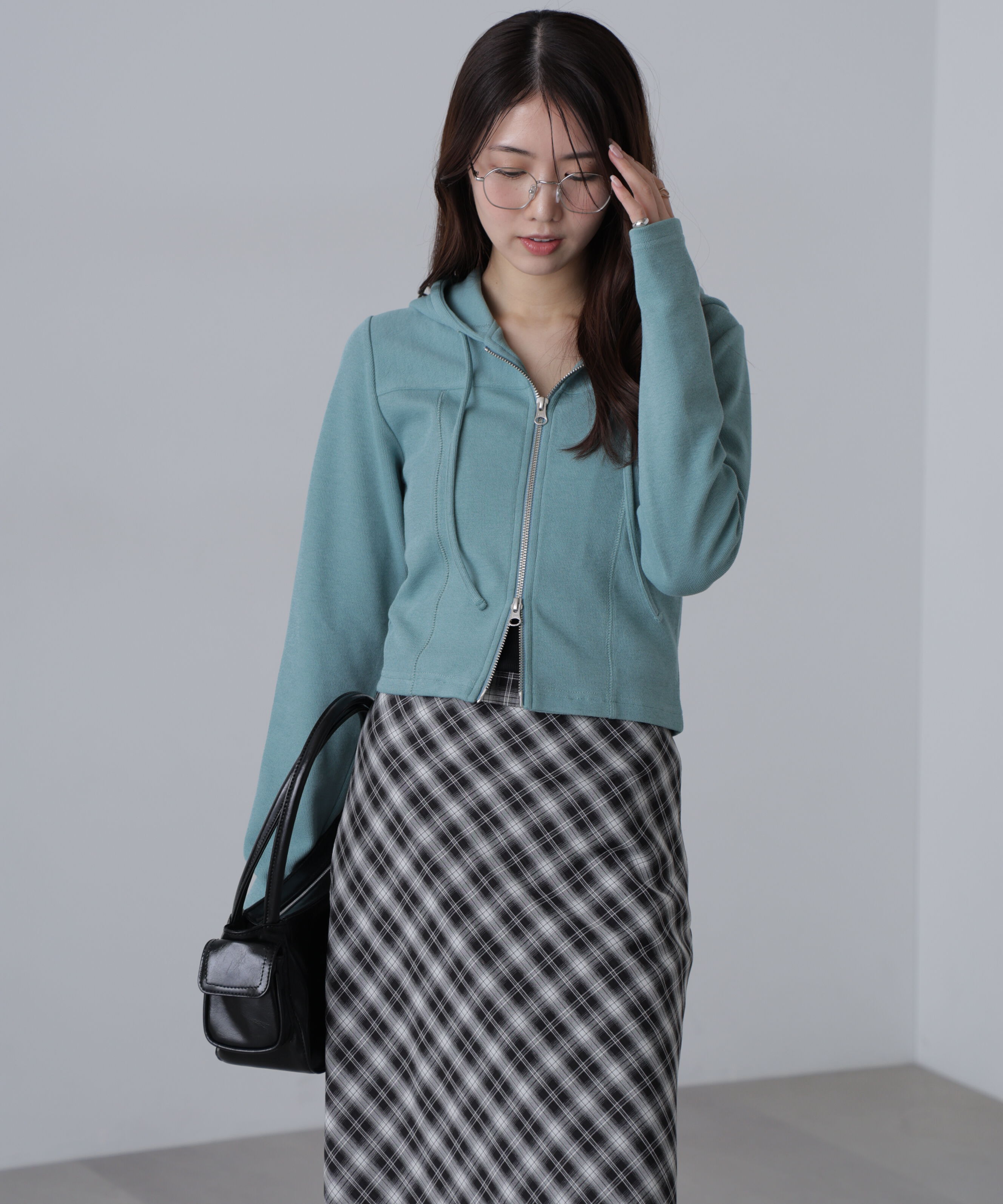  「フィットジップパーカー」|Tシャツ・カットソー|