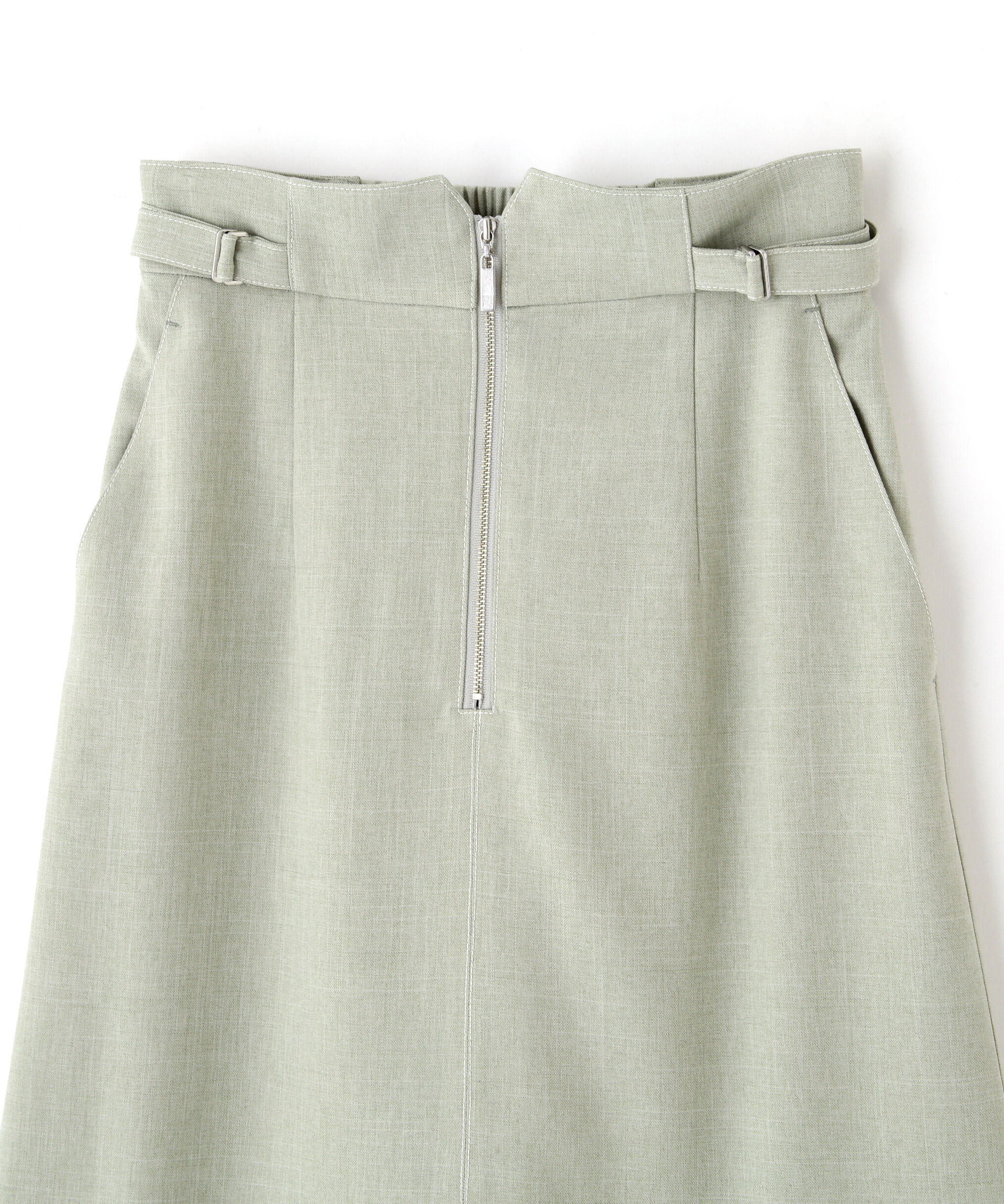  「フロントファスナーマーメイドスカート」|スカート|