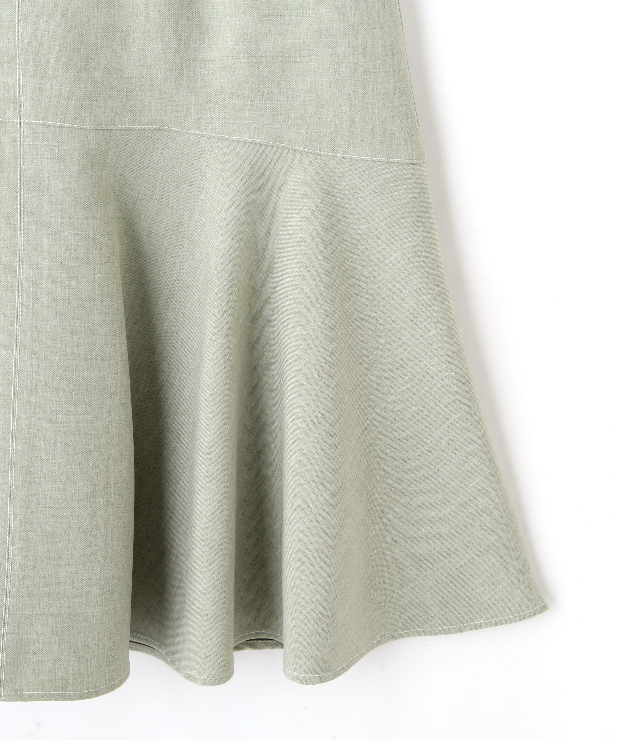  「フロントファスナーマーメイドスカート」|スカート|