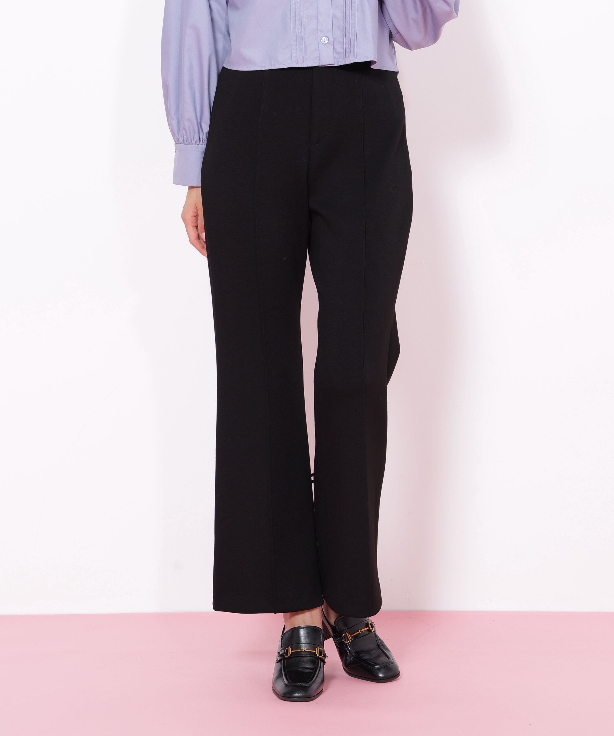  「バックリボンフレアパンツ」|その他|