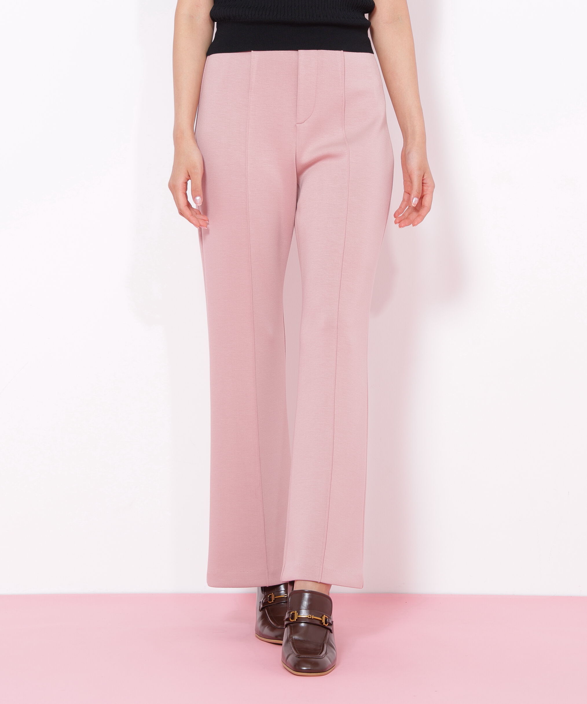  「バックリボンフレアパンツ」|その他|