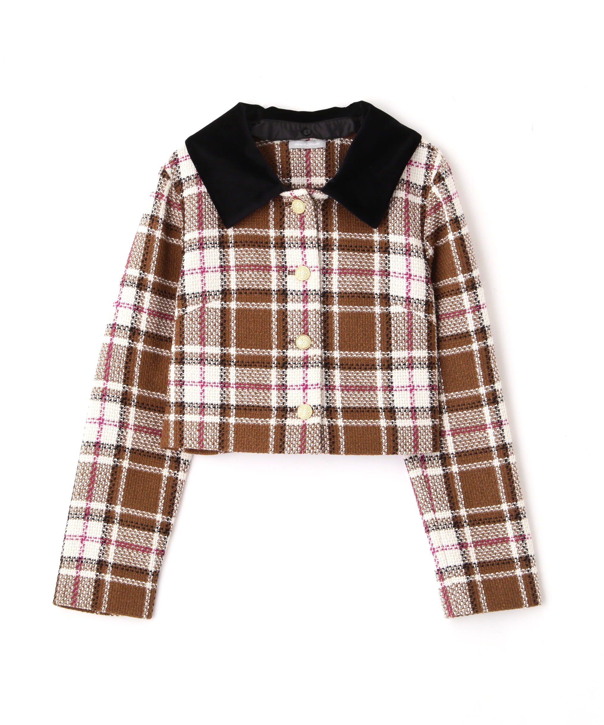  「ループヤーンチェックジャケット」|その他|