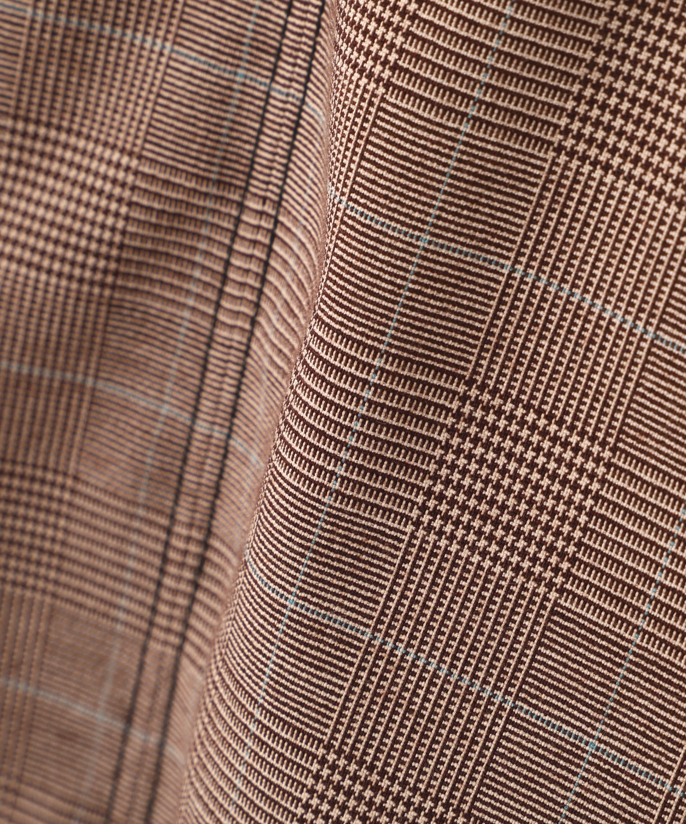  「ベルト付き配色ステッチフレアスカート」|スカート|