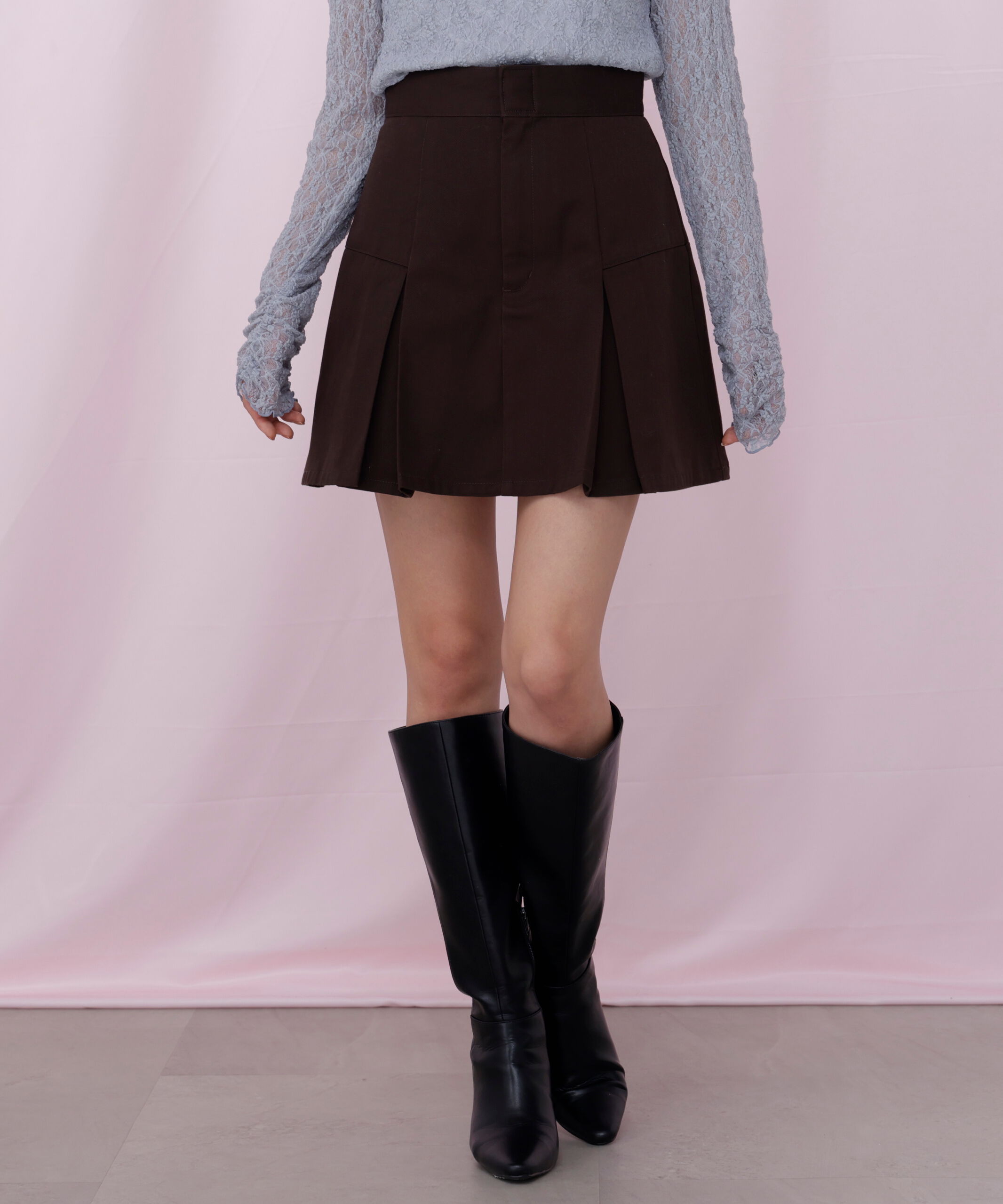  「「Dickies &times; JILL by JILL STUART」別注タックミニスカート」|スカート|