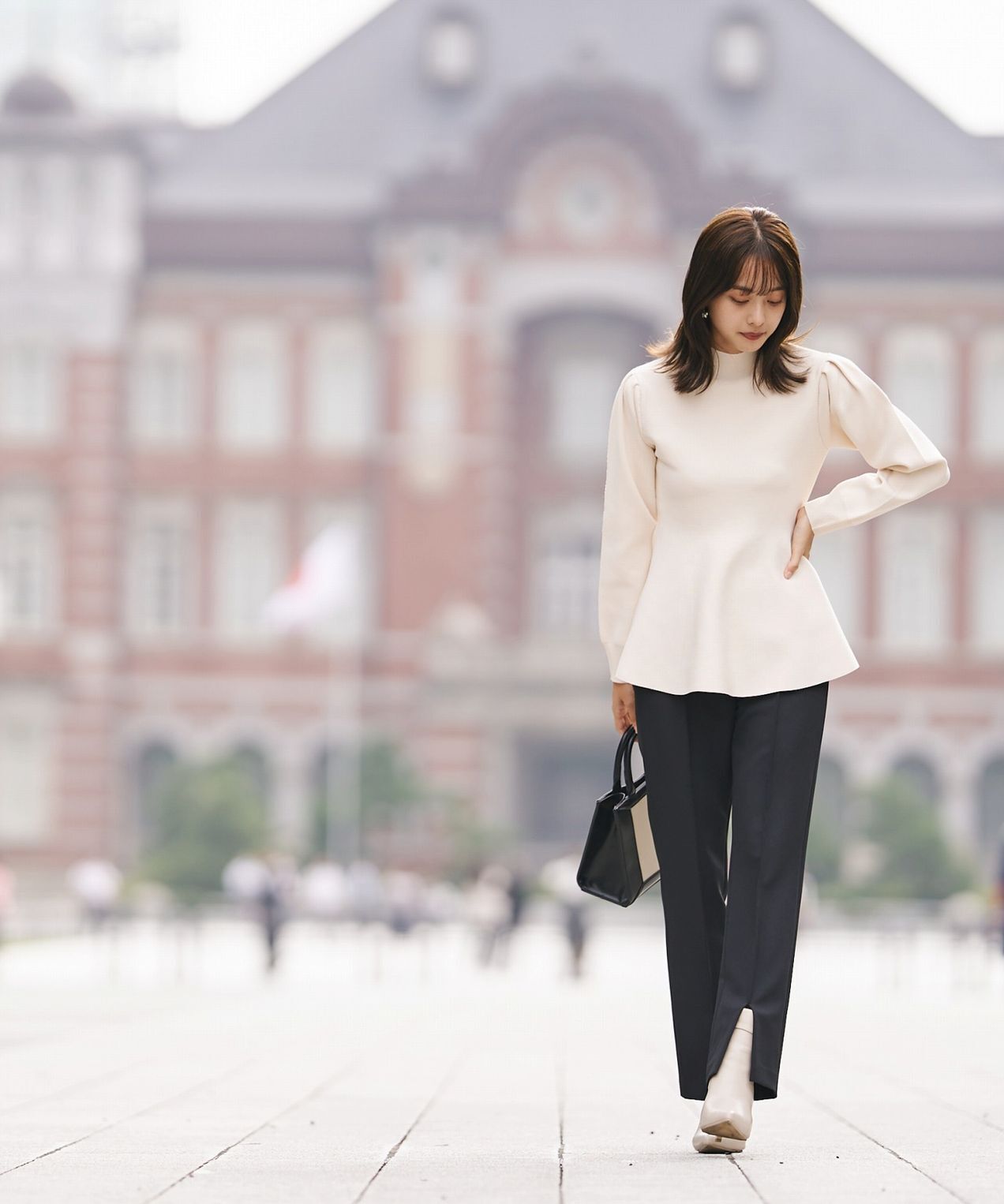 PROPORTION BODY DRESSING「フロントスリットパンツ」|その他|