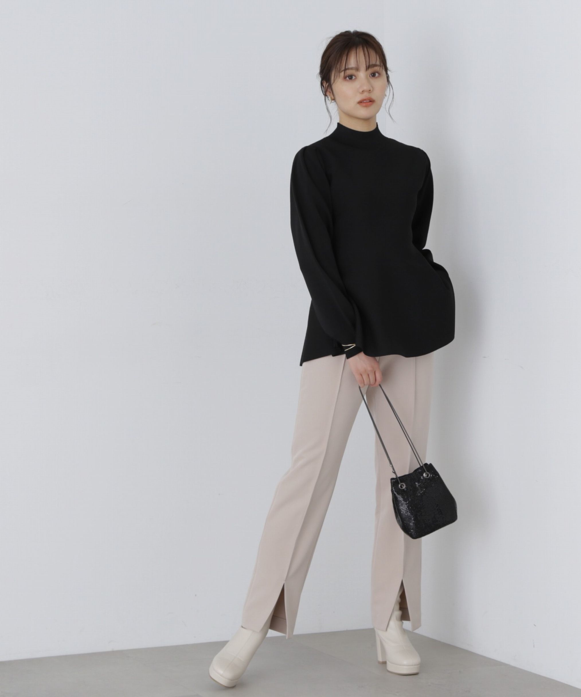 PROPORTION BODY DRESSING「フロントスリットパンツ」|その他|