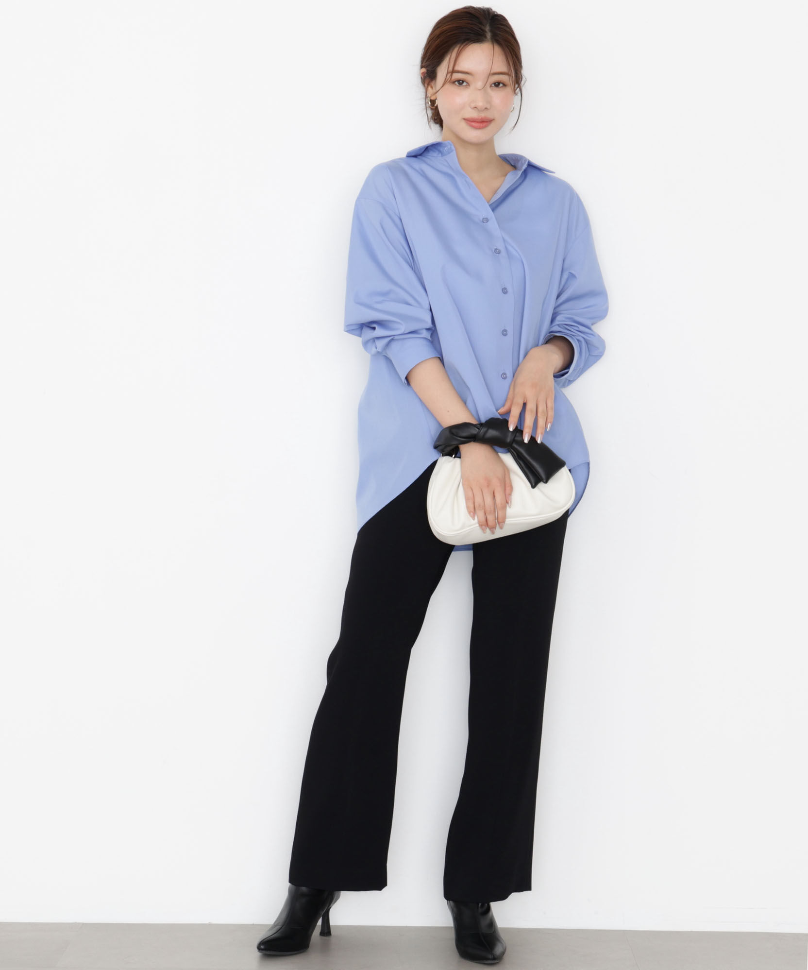 PROPORTION BODY DRESSING「＜ウォッシャブル＞美脚パンツ  25AW」|その他|ブラック