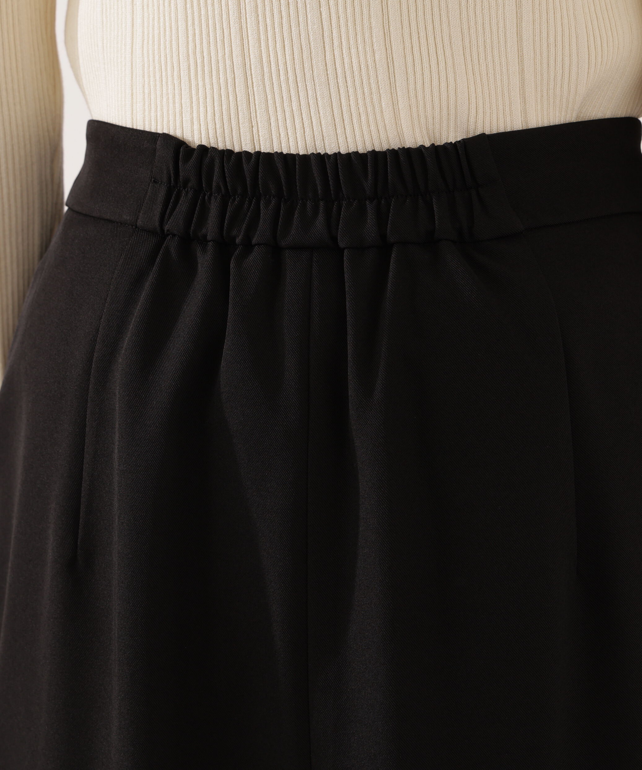 PROPORTION BODY DRESSING「＜ウォッシャブル＞フロントタックナロースカート」|スカート|