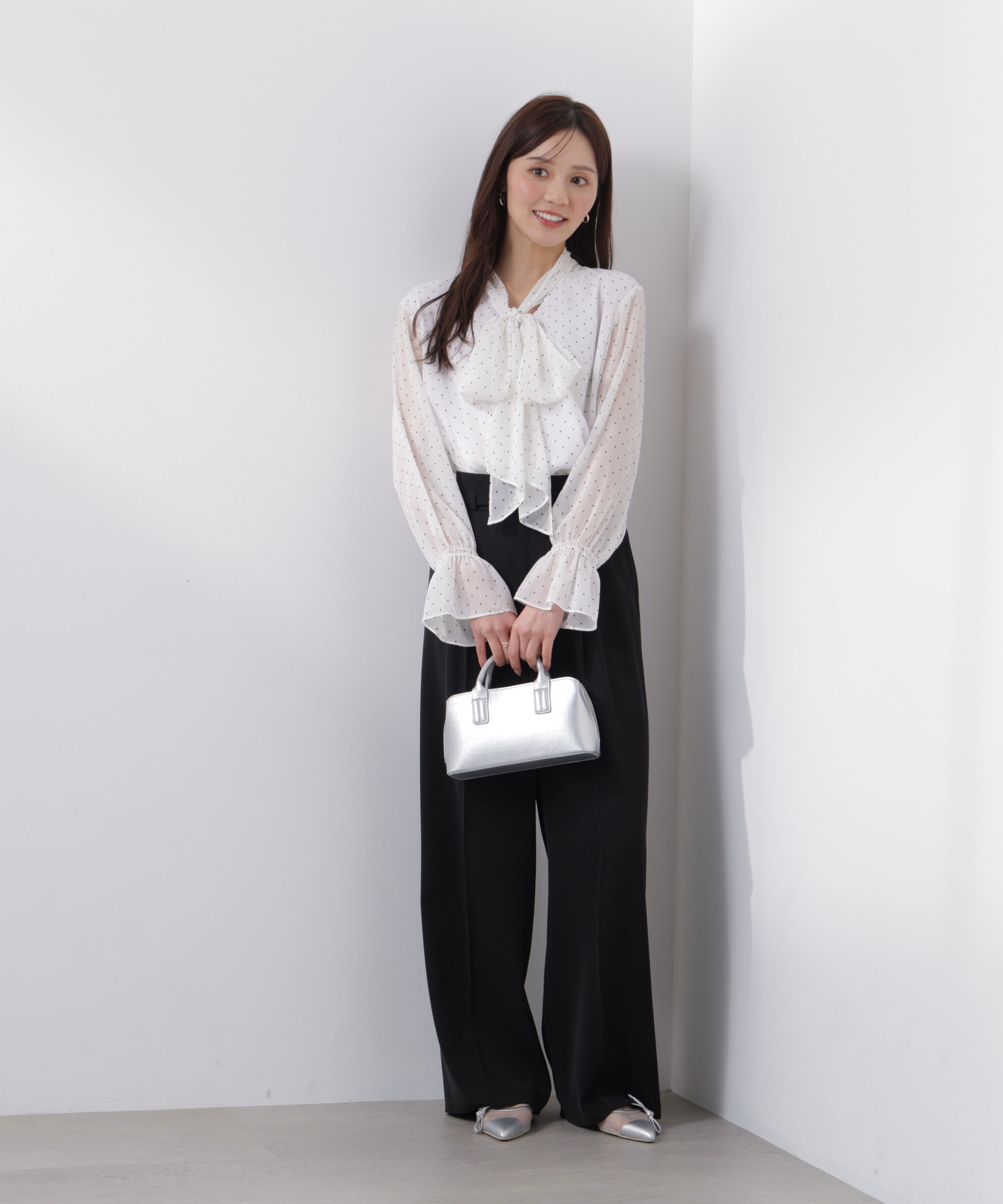 PROPORTION BODY DRESSING「ベルト付きワイドパンツ　26SS」|その他|