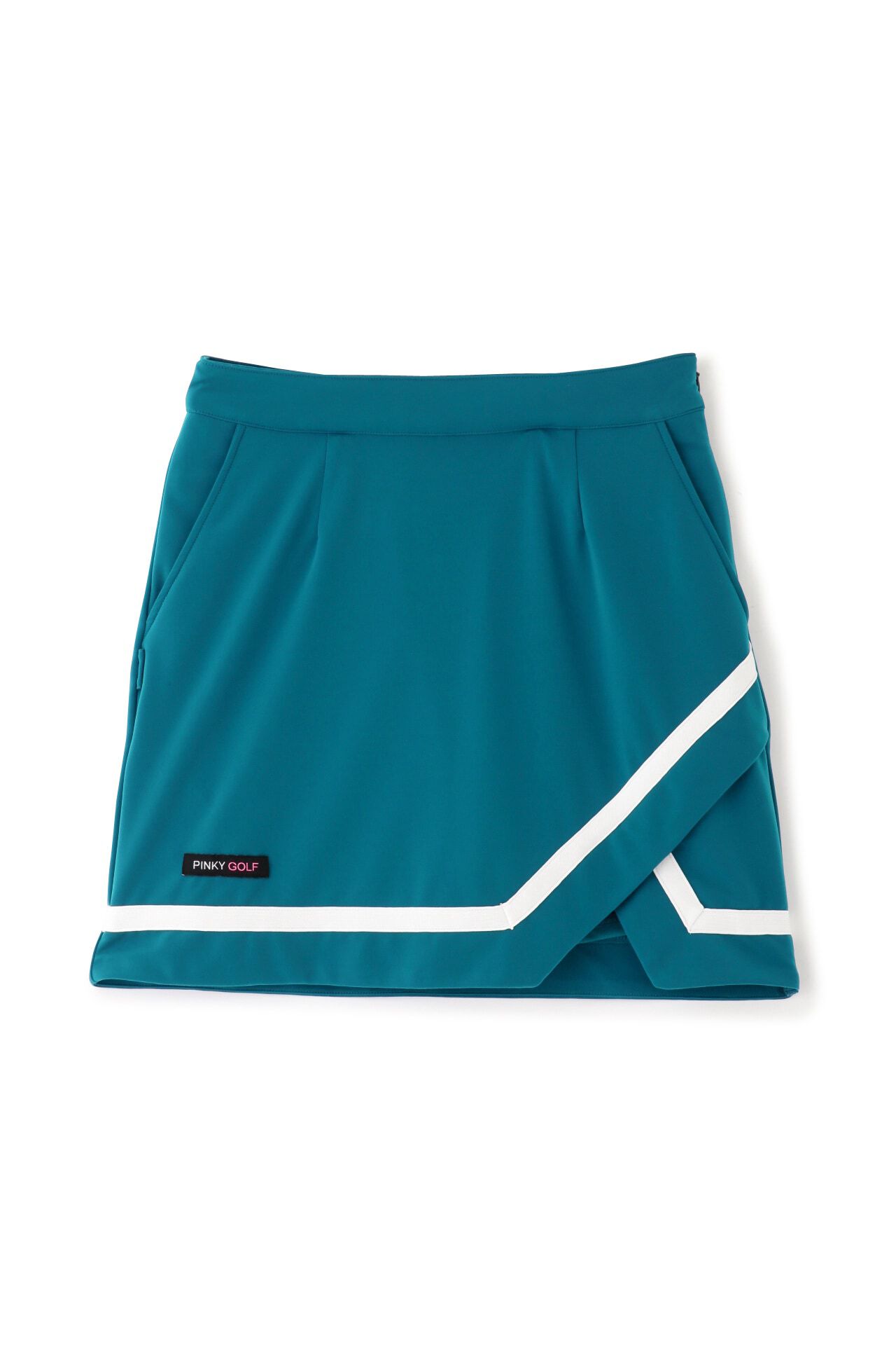  「[PINKY GOLF]アシンメトリーラインスカート」|スカート|