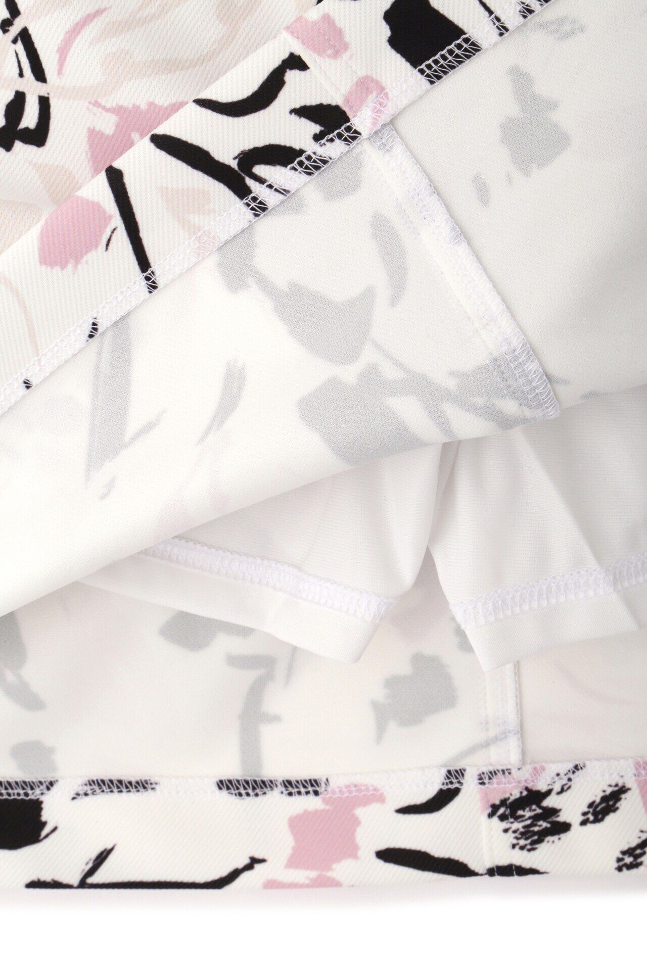  「[PINKY GOLF]オプティカルフラワープリントスカート」|スカート|