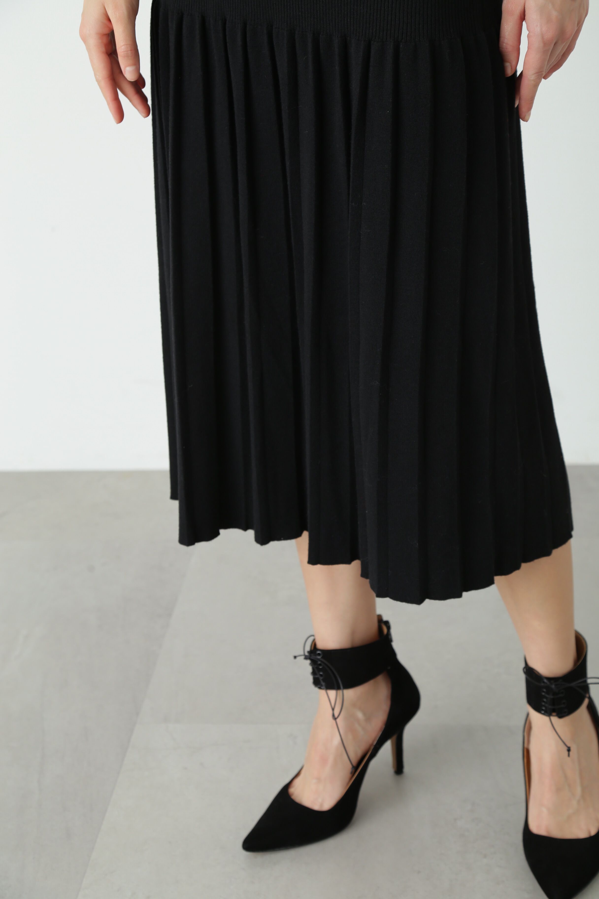  「◆ニットアッププリーツスカート」|スカート|