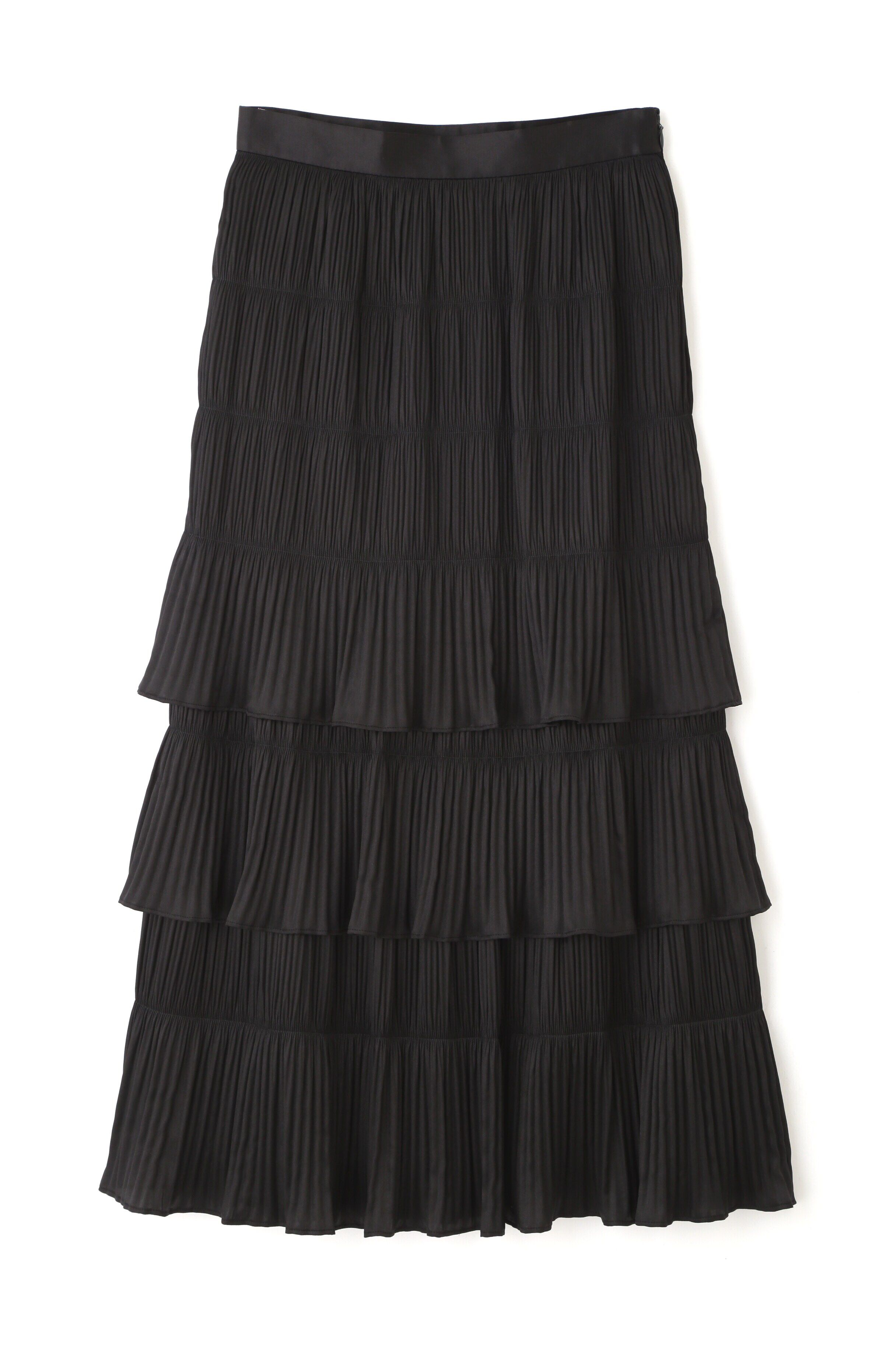  「◆クリスタルプリーツティアードスカート」|スカート|