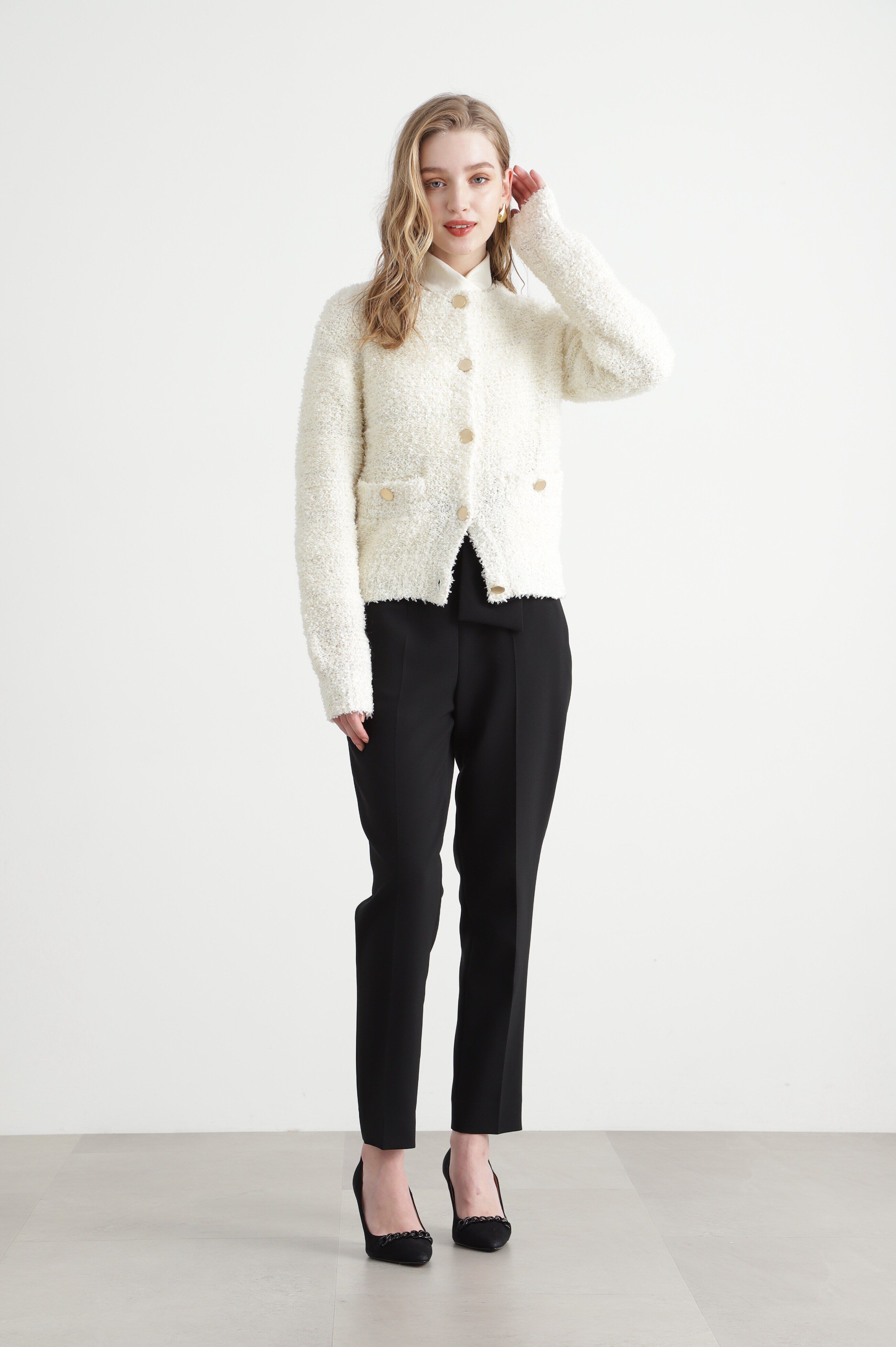  「◆フラッグモールボーダーカーディガン」|その他|