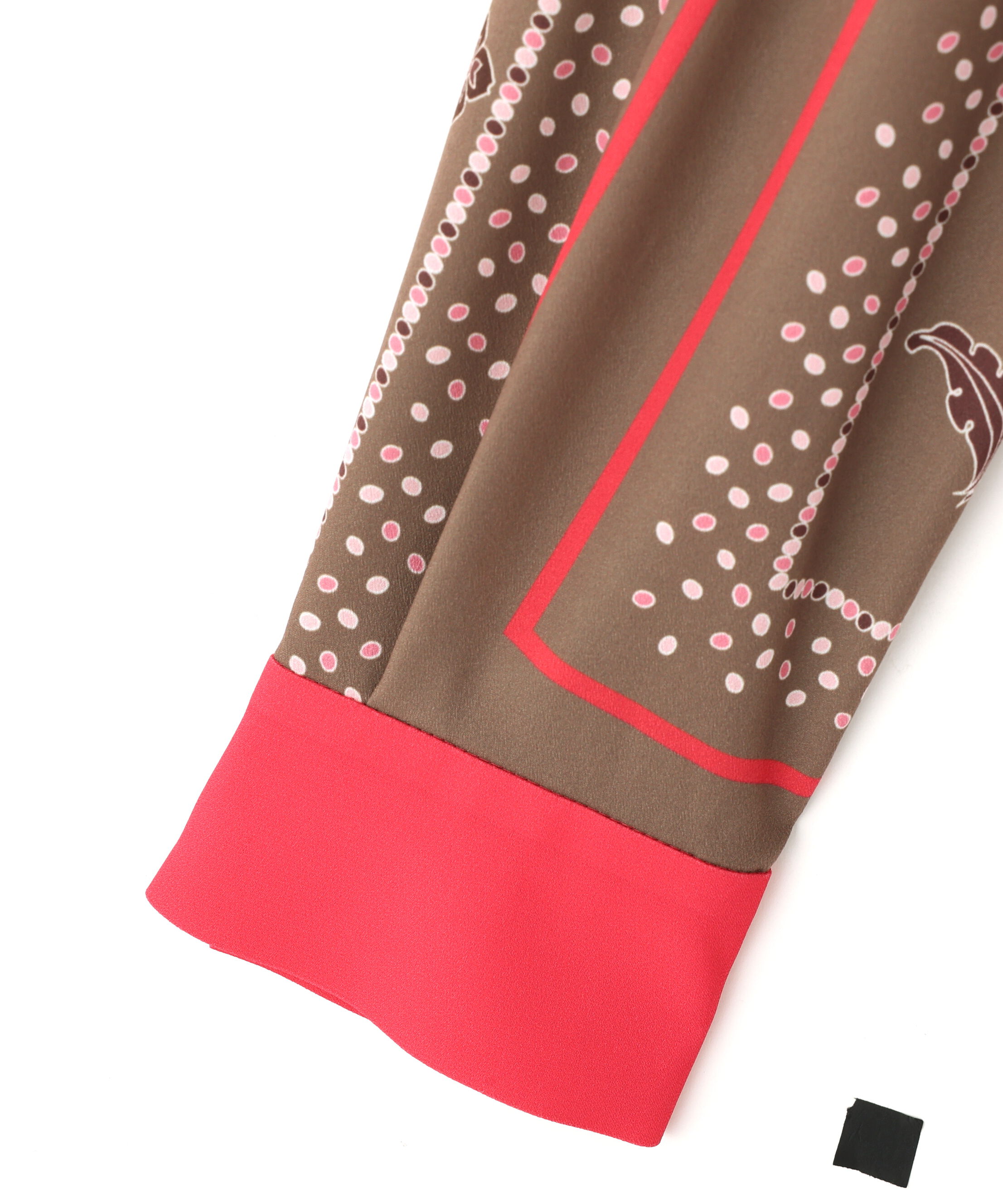  「◆フローラルスカーフプリントブラウス」|シャツ・ブラウス|