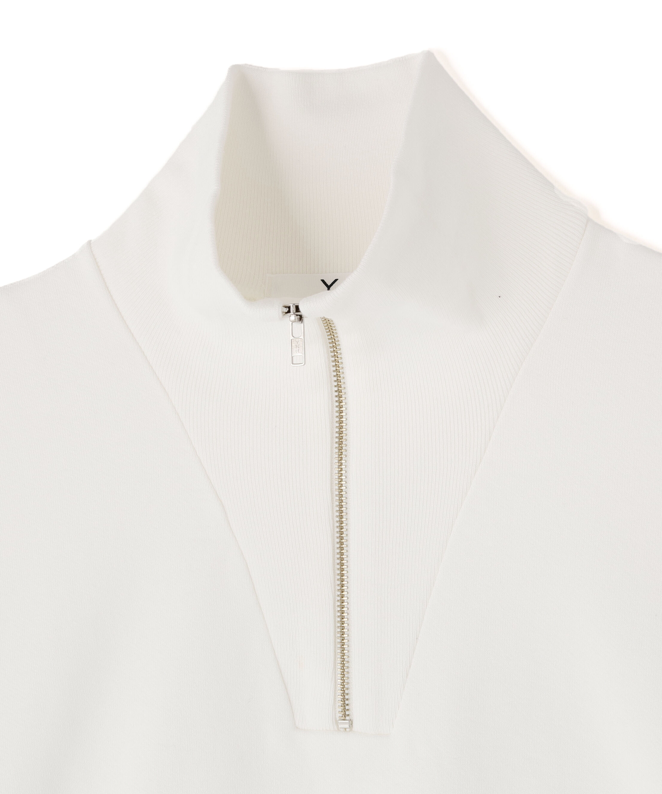 YLEVE 「Ｙ / ORGANIC COTTON BLEND HEAVY WEIGHT FLEECE HALF ZIP」|Tシャツ・カットソー|