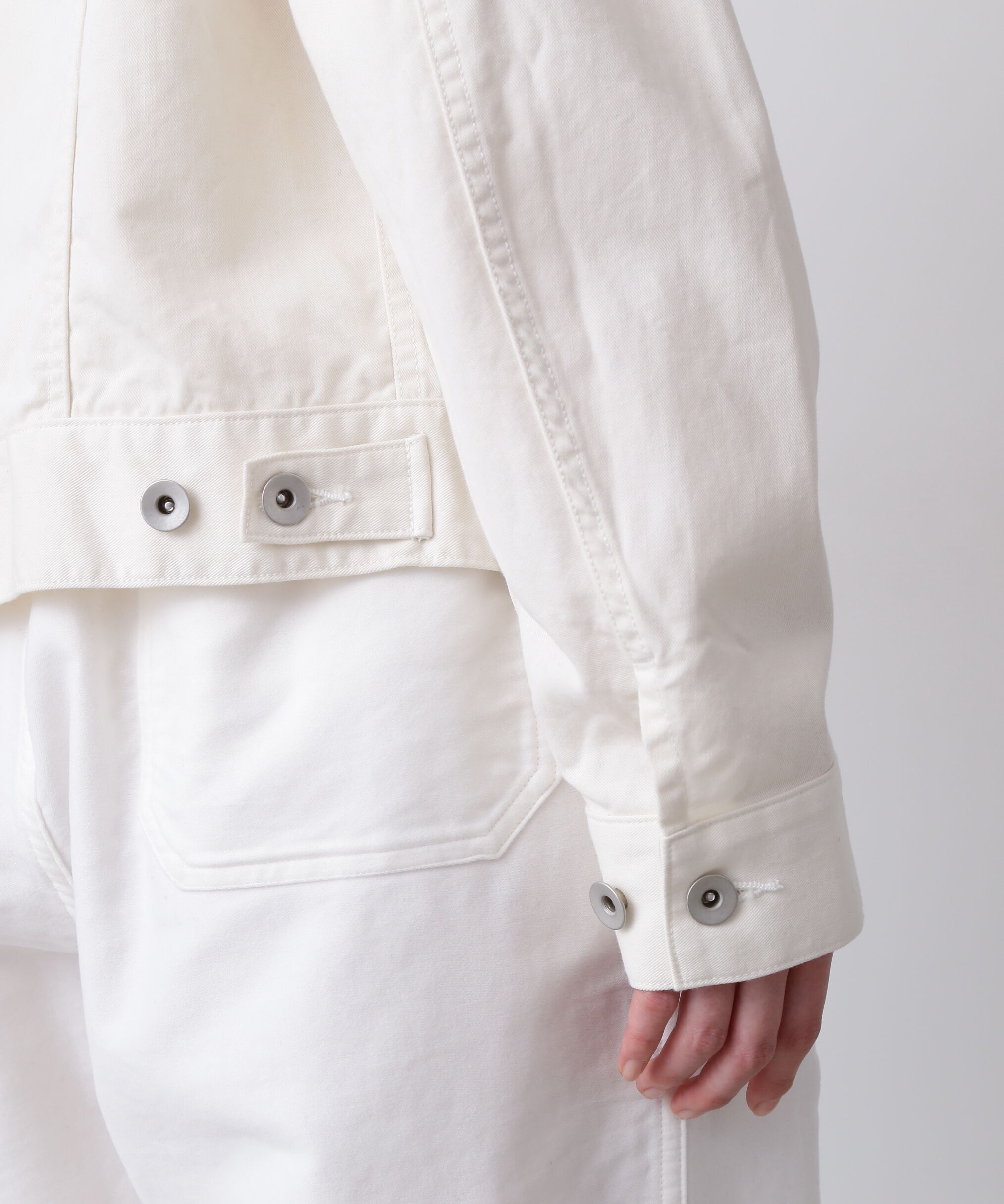 YLEVE 「Ｙ / ORGANIC COTTON TENCEL CHINO JACKET」|ブルゾン・スタジャン|