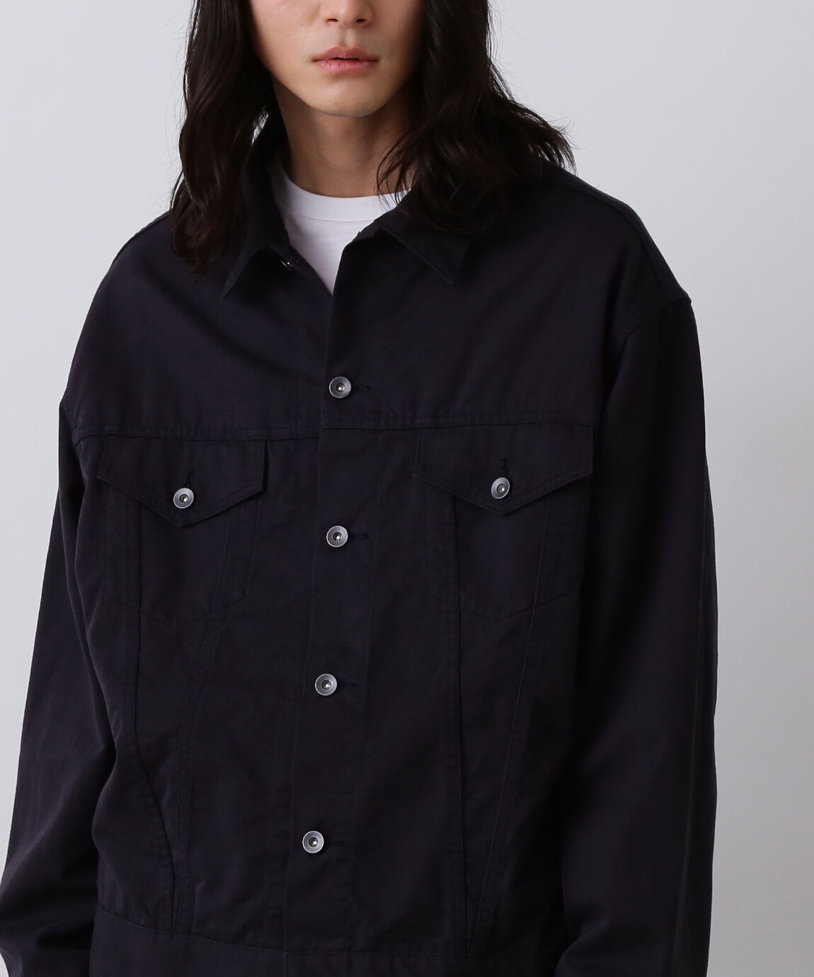 YLEVE 「Ｙ / ORGANIC COTTON TENCEL CHINO JACKET」|ブルゾン・スタジャン|