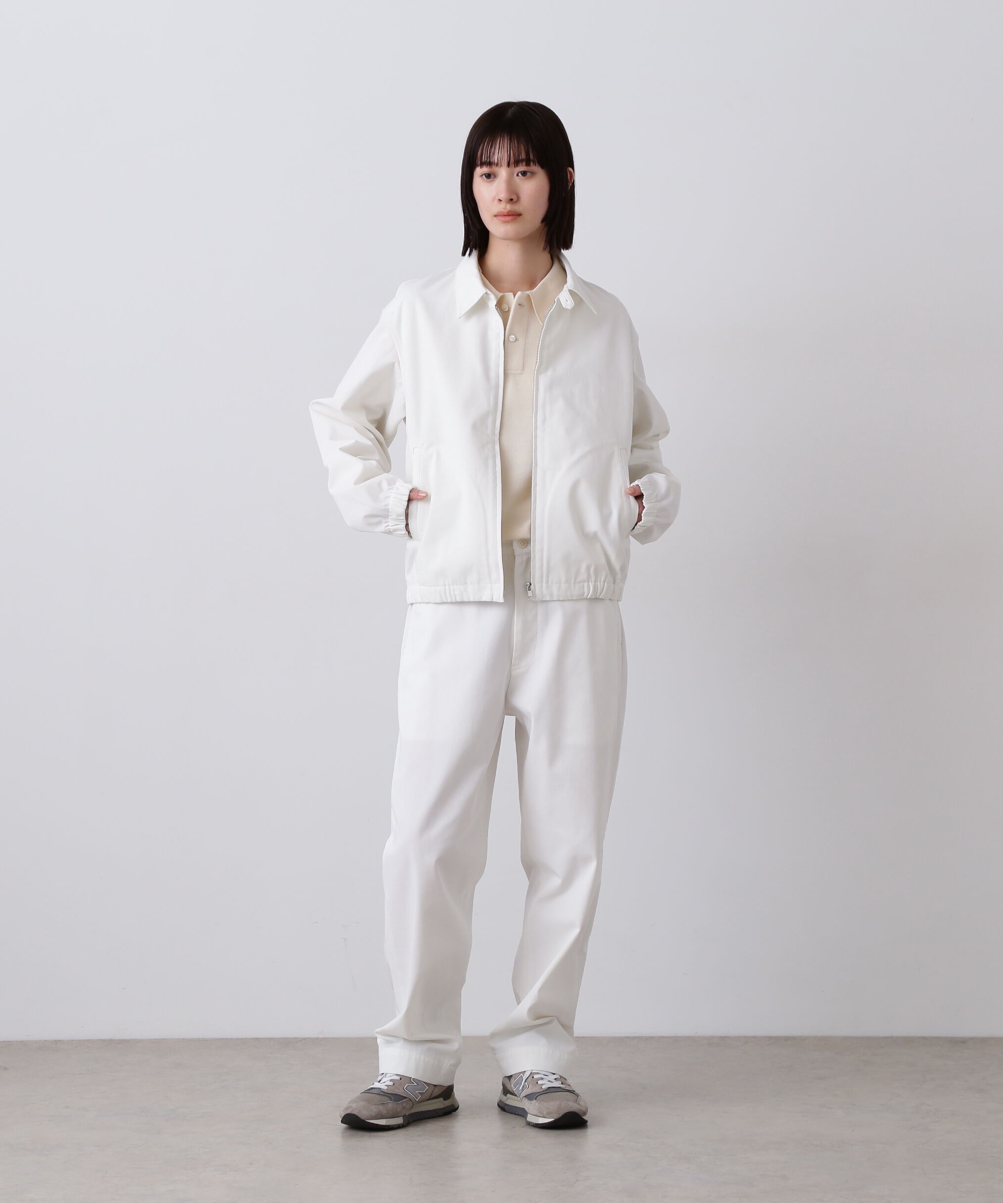YLEVE 「Ｙ / ORGANIC COTTON / RECYCLE POLYESTER TWILL BLOUSON」|ブルゾン・スタジャン|