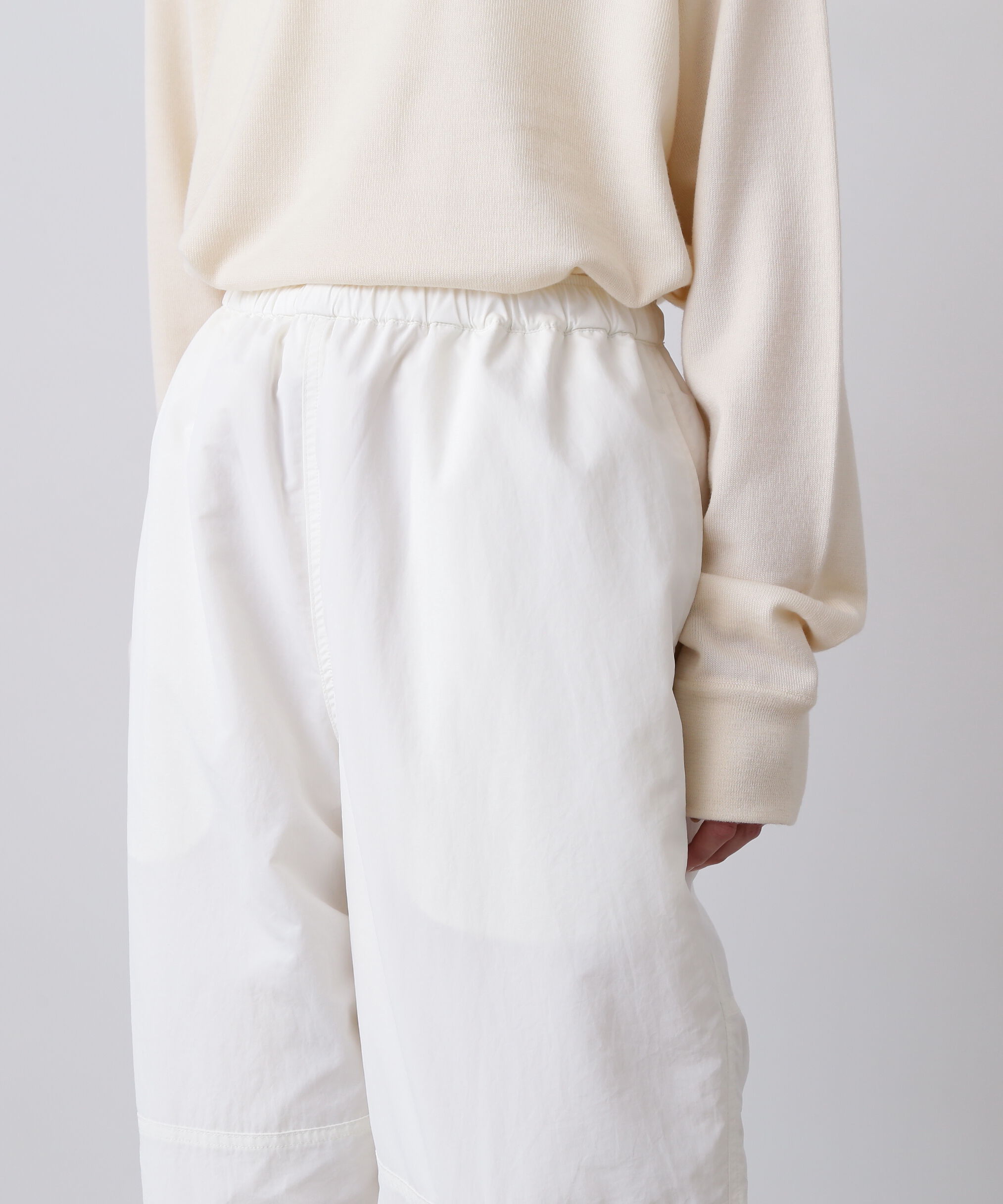 YLEVE 「Ｙ / RECYCLE NYLON MIX TAFFETA / RECYCLE POLYESTER FLEECE TROUSERS」|その他|