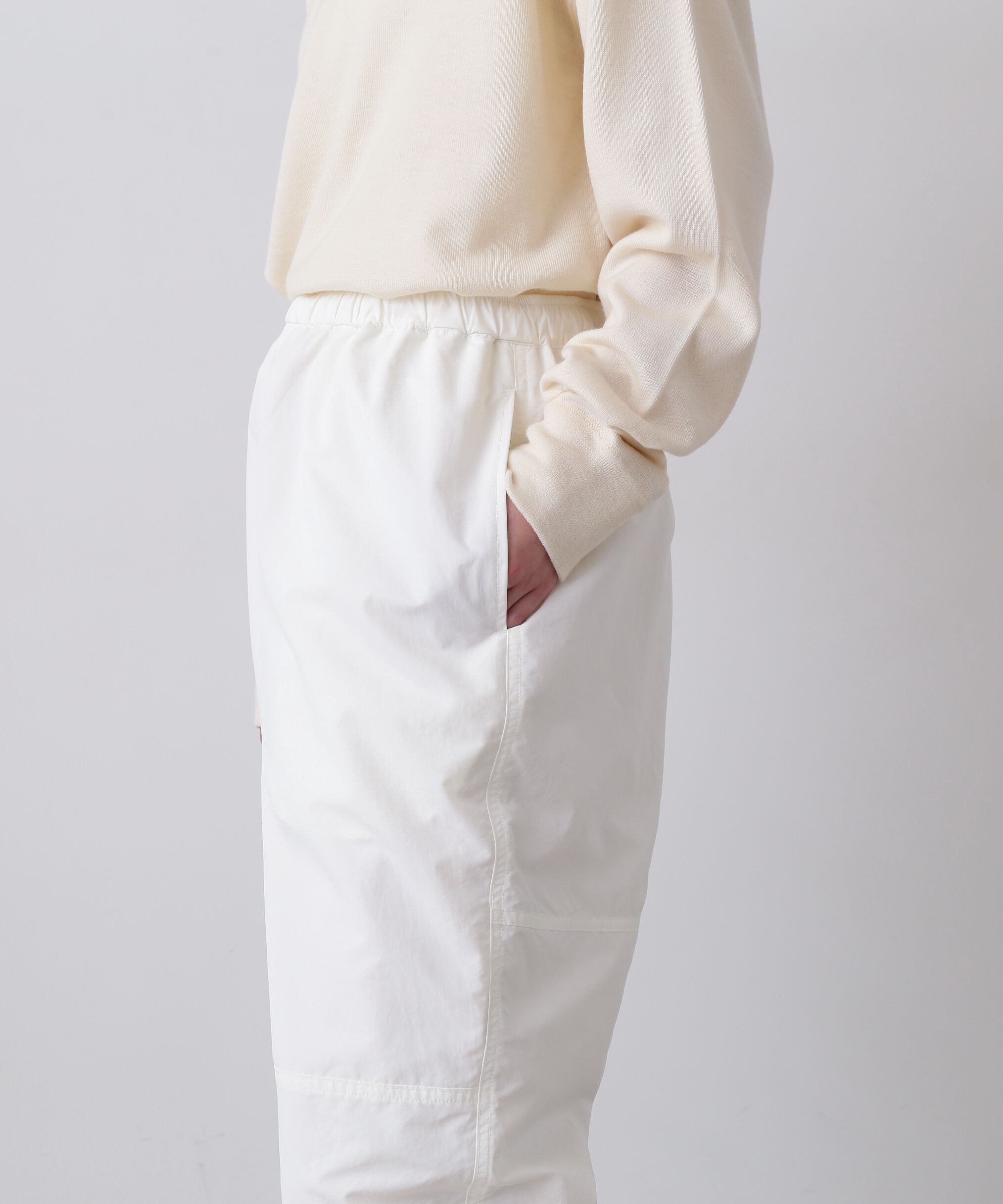 YLEVE 「Ｙ / RECYCLE NYLON MIX TAFFETA / RECYCLE POLYESTER FLEECE TROUSERS」|その他|