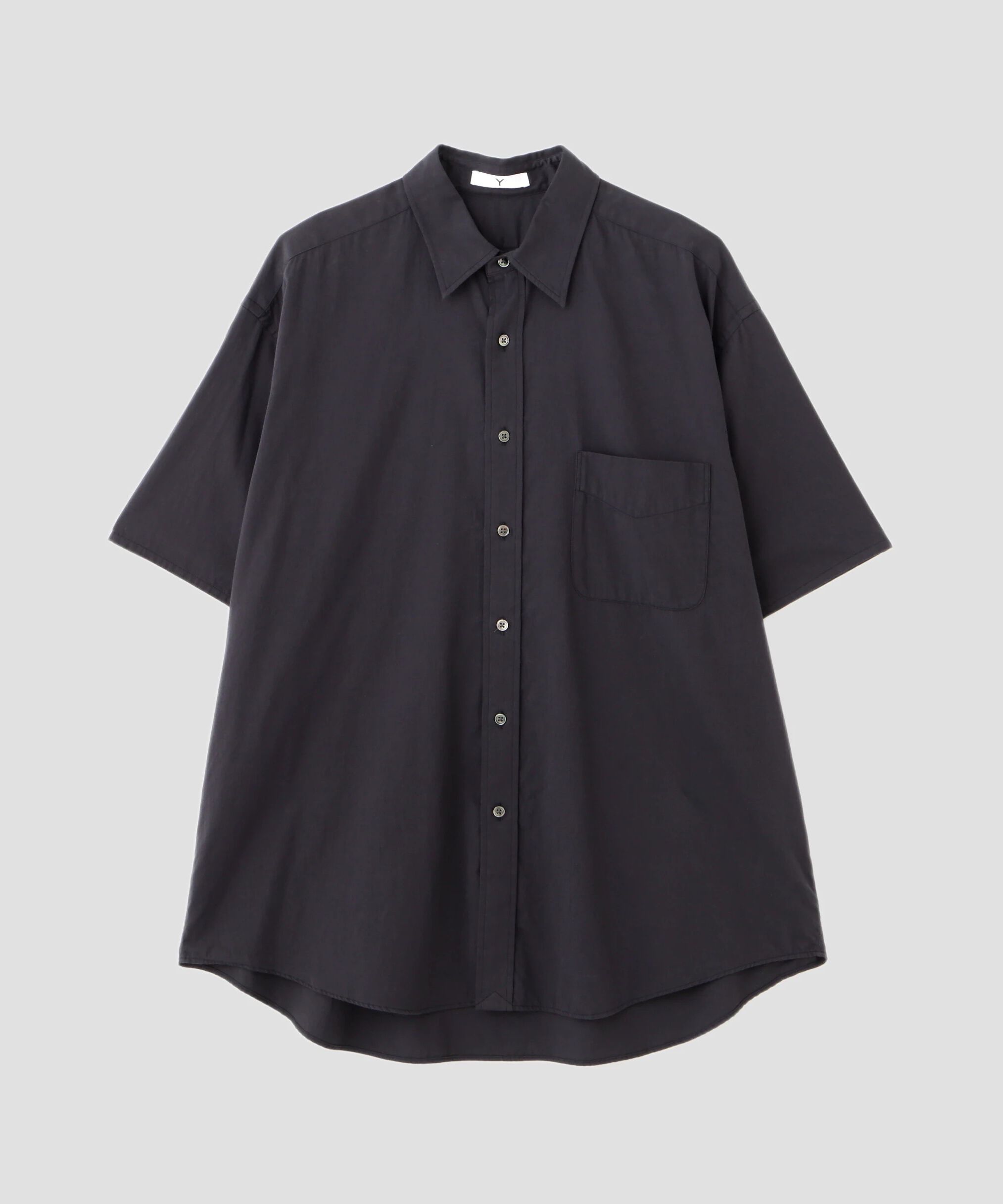 YLEVE 「Ｙ / ORGANIC COTTON WASHER SATIN SHORT SLEEVE SHIRT」|シャツ・ブラウス|
