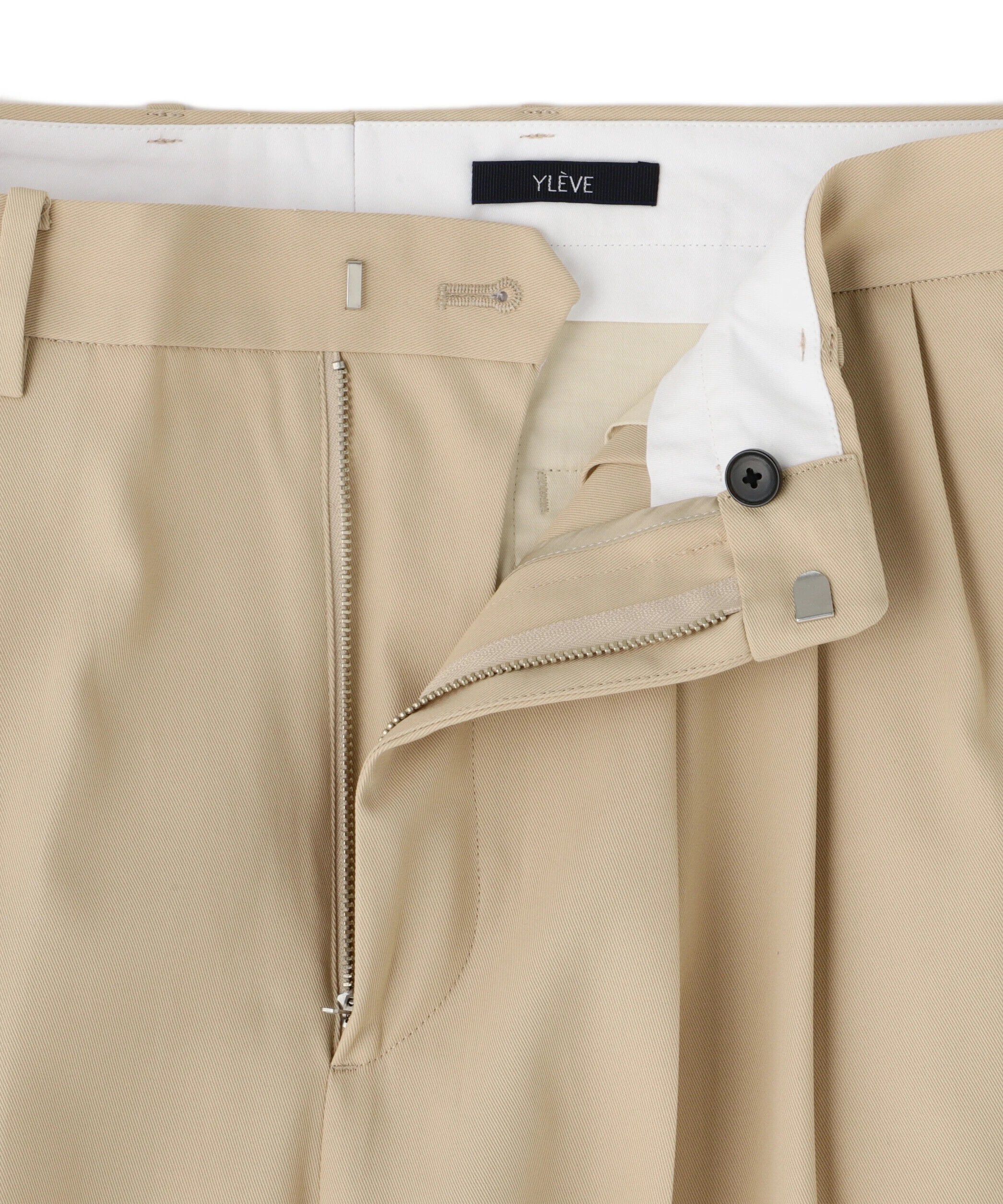 YLEVE 「YLEVE / HIGH TWISTED COTTON GABA TROUSERS」|その他|