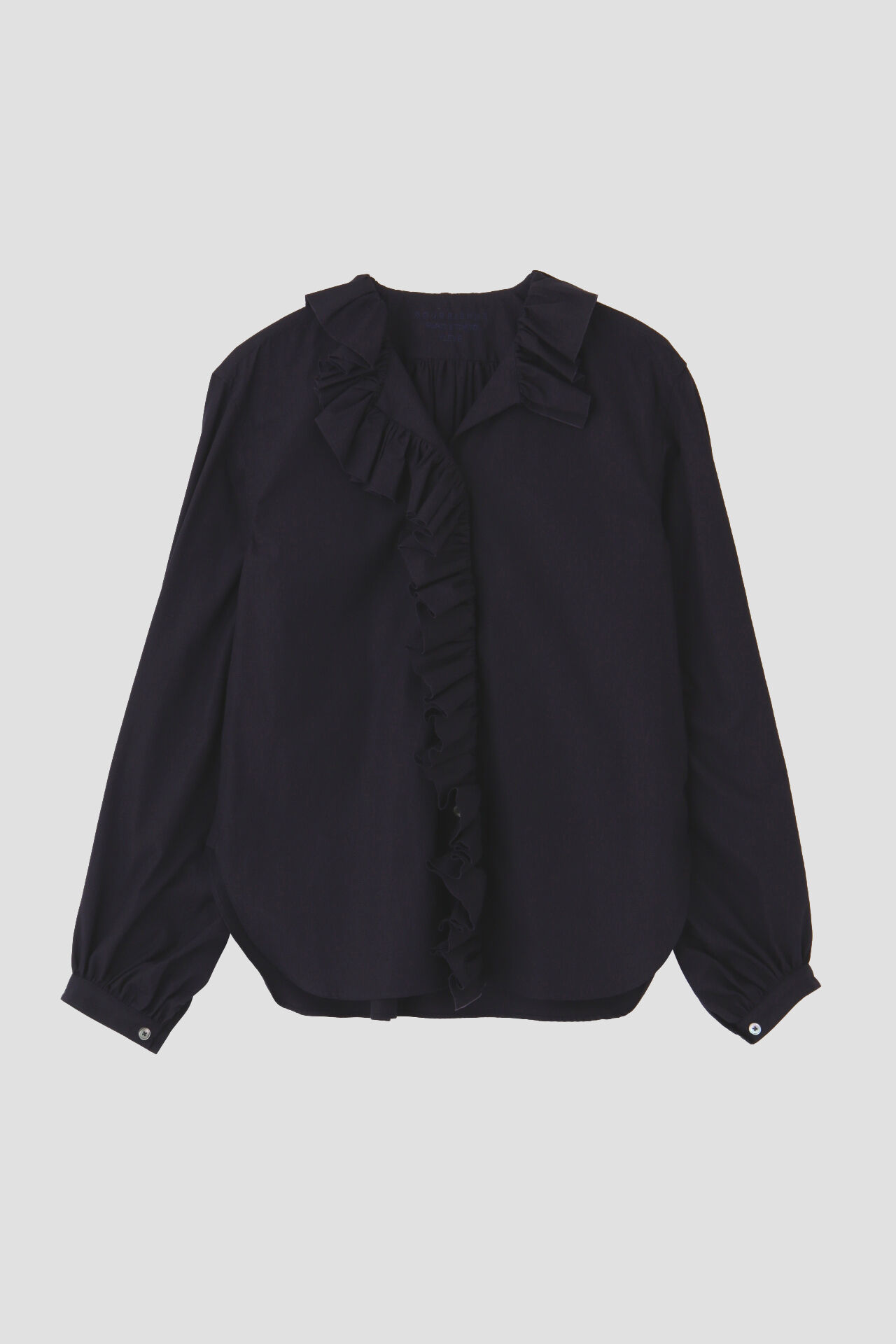 YLEVE 「YLEVE / BOURRIENNE  COTTON TYPEWRITER RUFFLE BLOUSE」|シャツ・ブラウス|