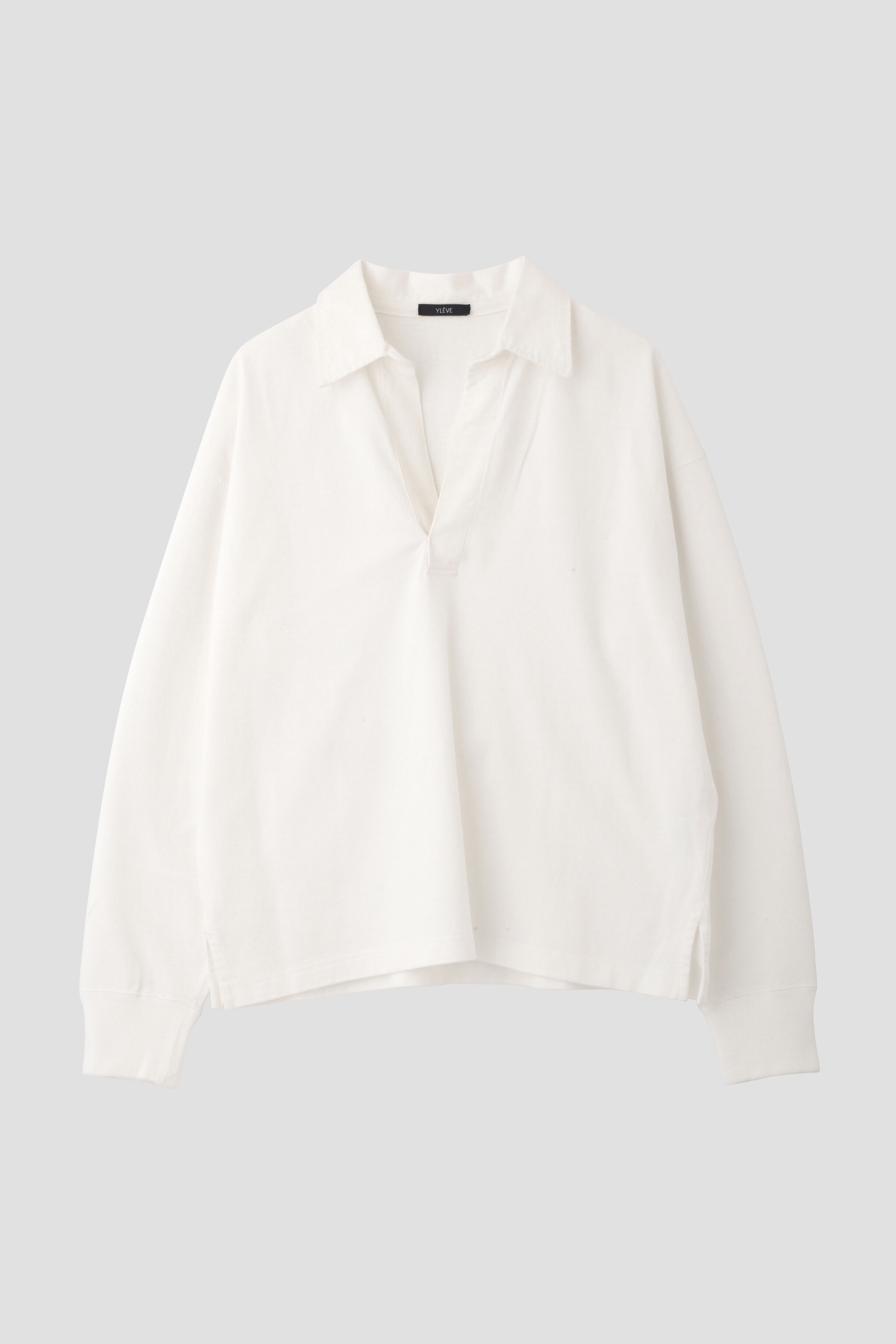 YLEVE 「YLEVE / OPEN END COTTON PIGMENT DYE SKIPPER PULL OVER」|Tシャツ・カットソー|