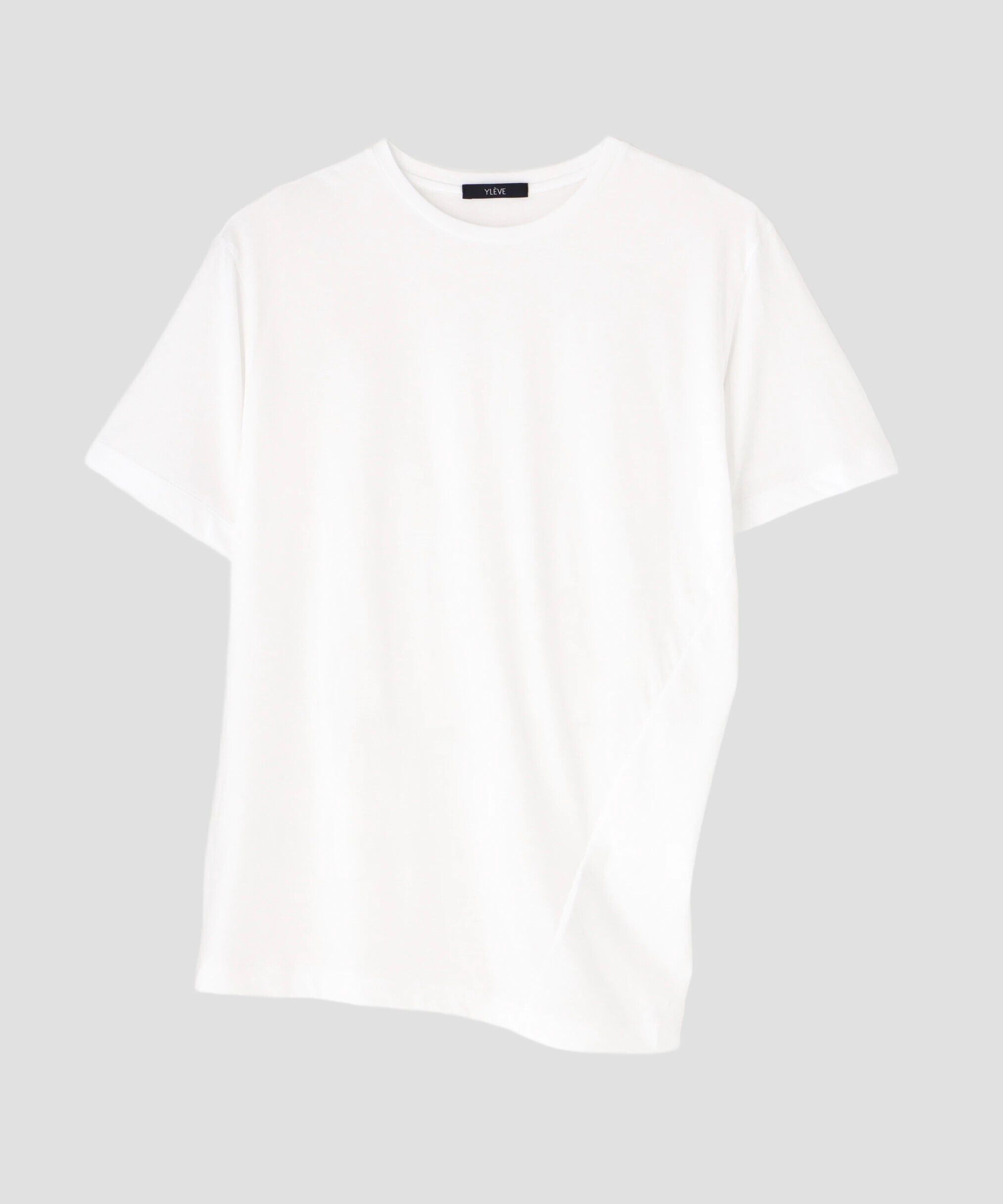 YLEVE 「YLEVE / COTTON TWISTED PULL OVER」|Tシャツ・カットソー|ホワイト