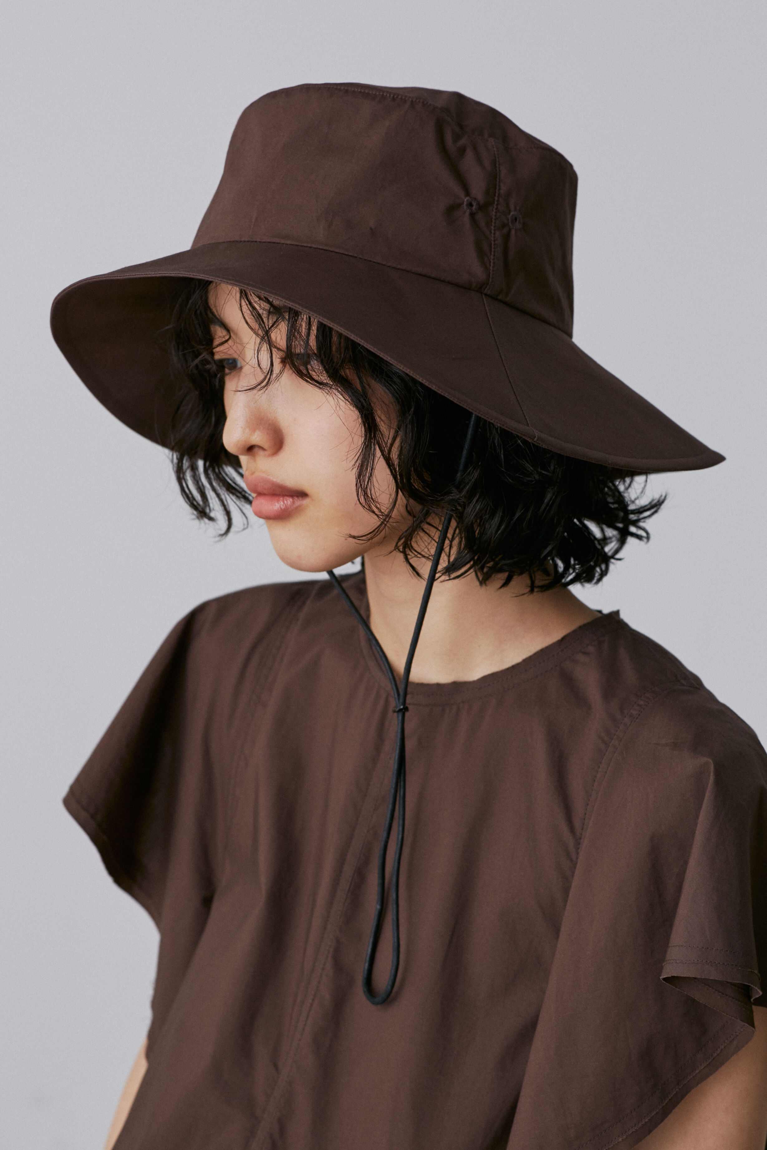 YLEVE 「KIJIMA TAKAYUKI&times;YLEVE / SUVIN COTTON TYPEWRITER HAT」|その他|ブラウン