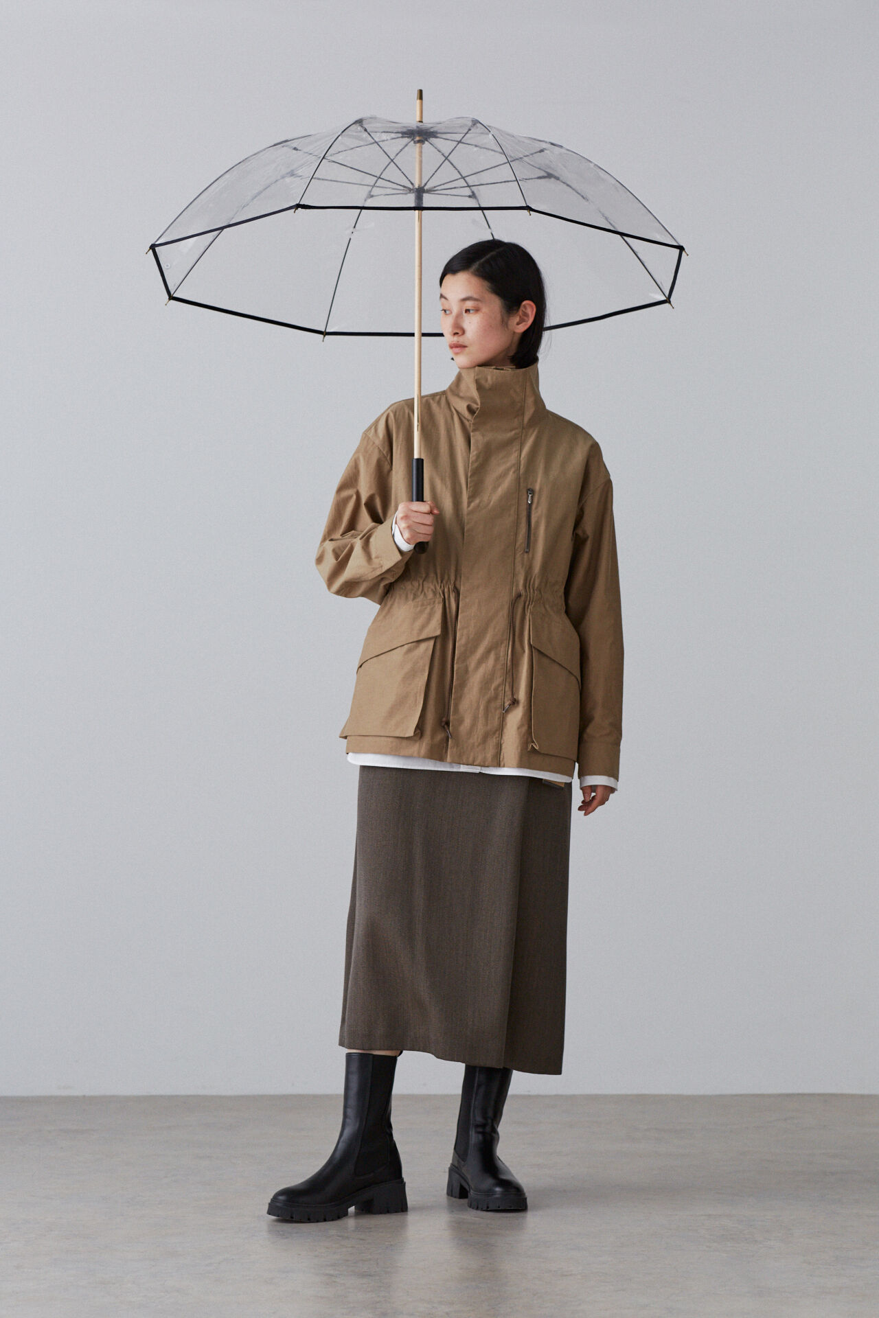 YLEVE 「YLEVE / WHITE ROSE UMBRELLA」|傘|