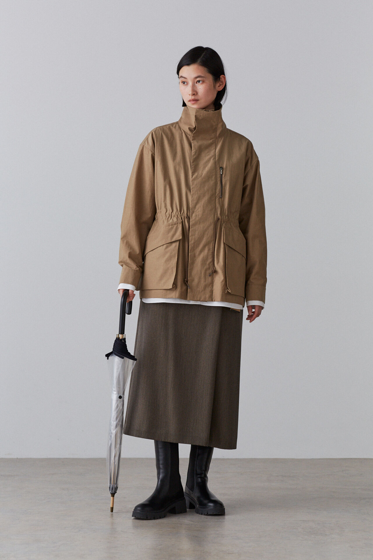 YLEVE 「YLEVE / WHITE ROSE UMBRELLA」|傘|