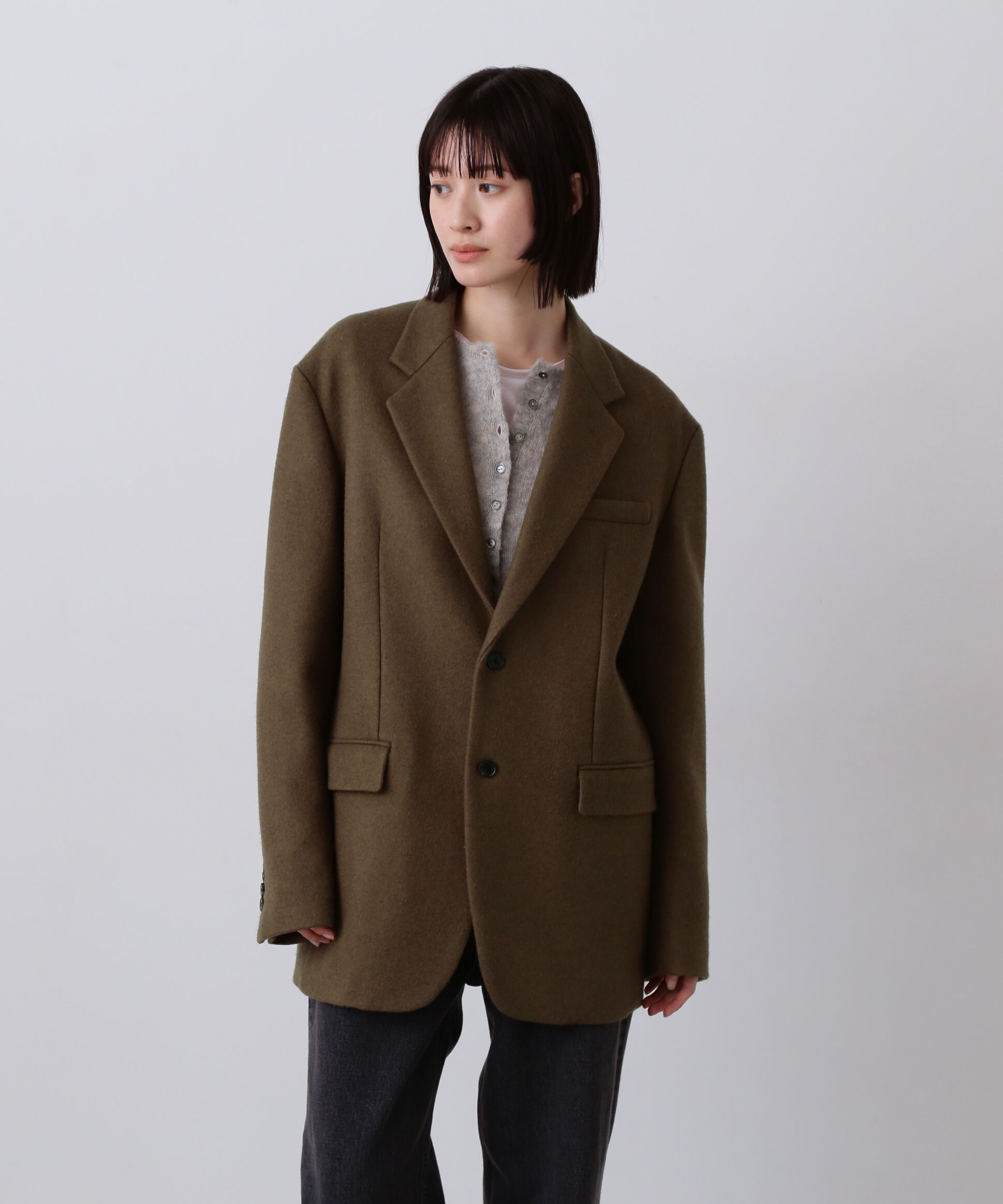 YLEVE 「YLEVE / NON MULESING WOOL OVERDYE MELTON JACKET」|その他|