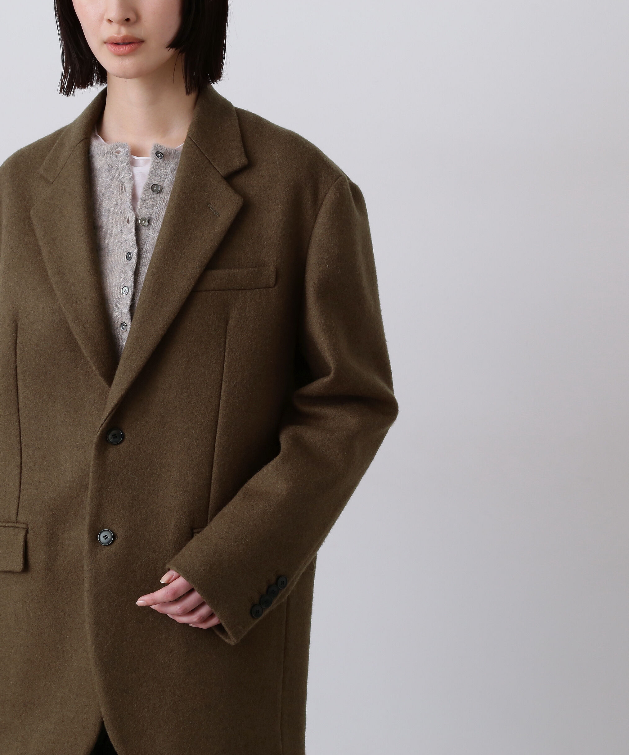 YLEVE 「YLEVE / NON MULESING WOOL OVERDYE MELTON JACKET」|その他|