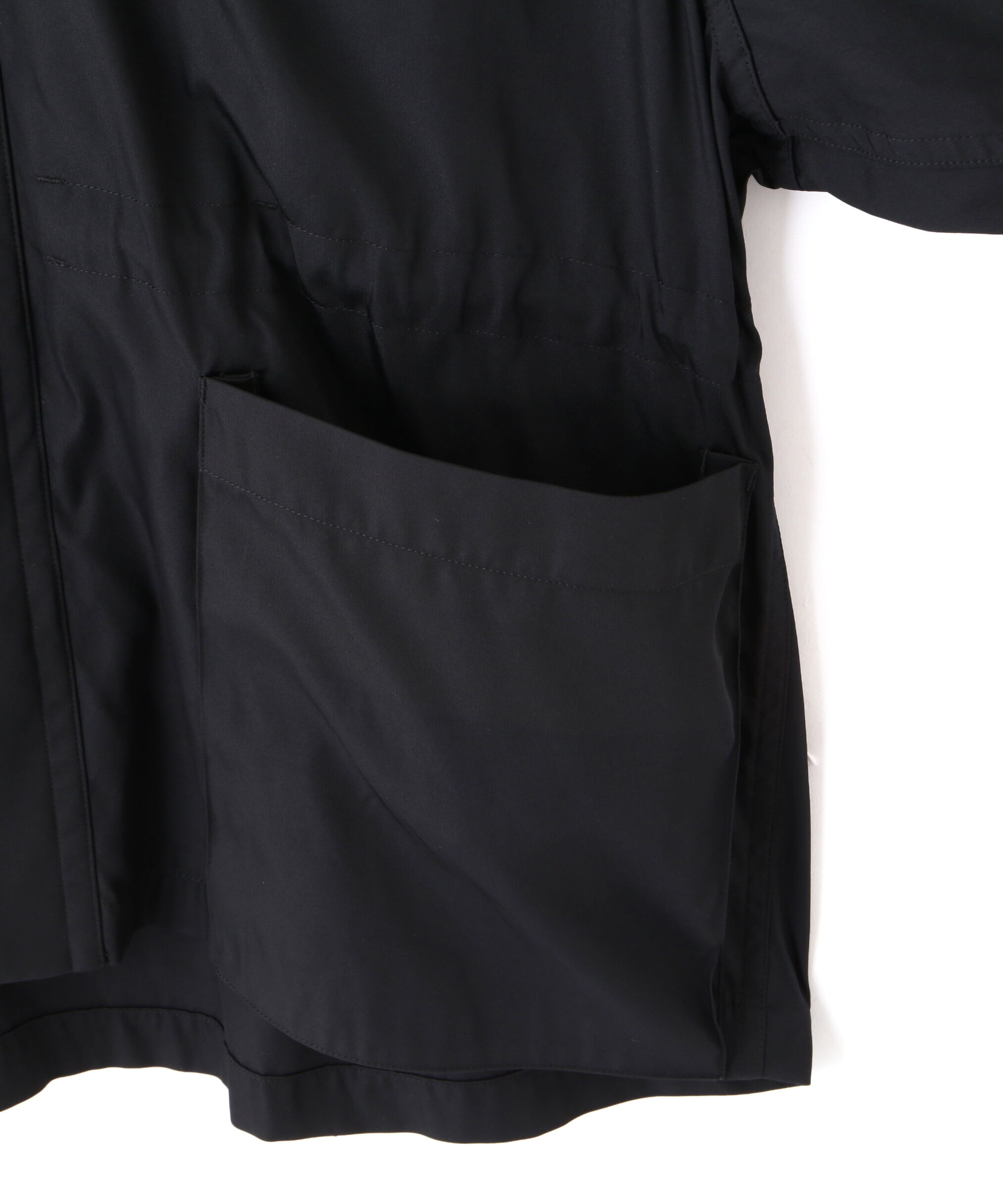 YLEVE 「YLEVE / HIGH COUNT DOUBLE TWILL POLYESTER BLOUSON」|ブルゾン・スタジャン|