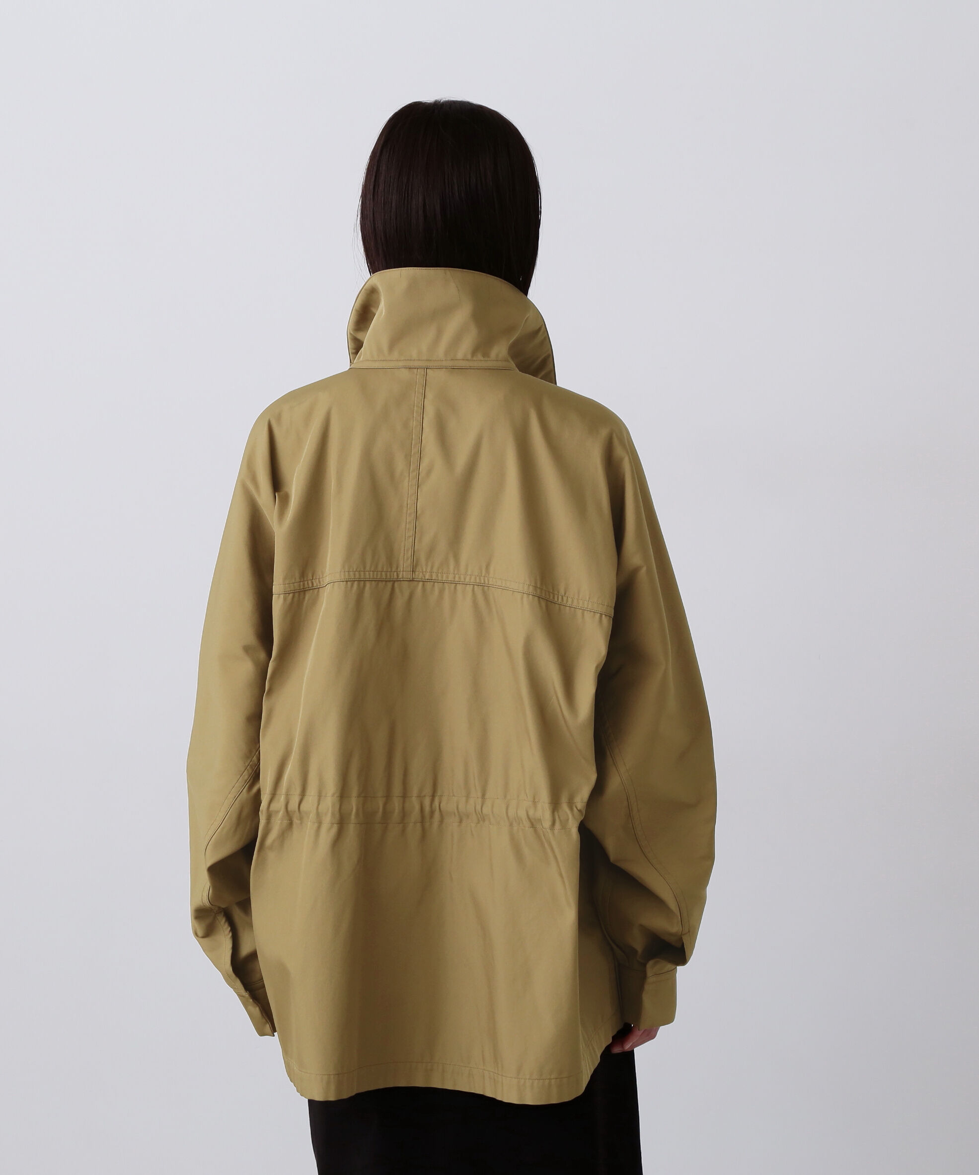 YLEVE 「YLEVE / HIGH COUNT DOUBLE TWILL POLYESTER BLOUSON」|ブルゾン・スタジャン|