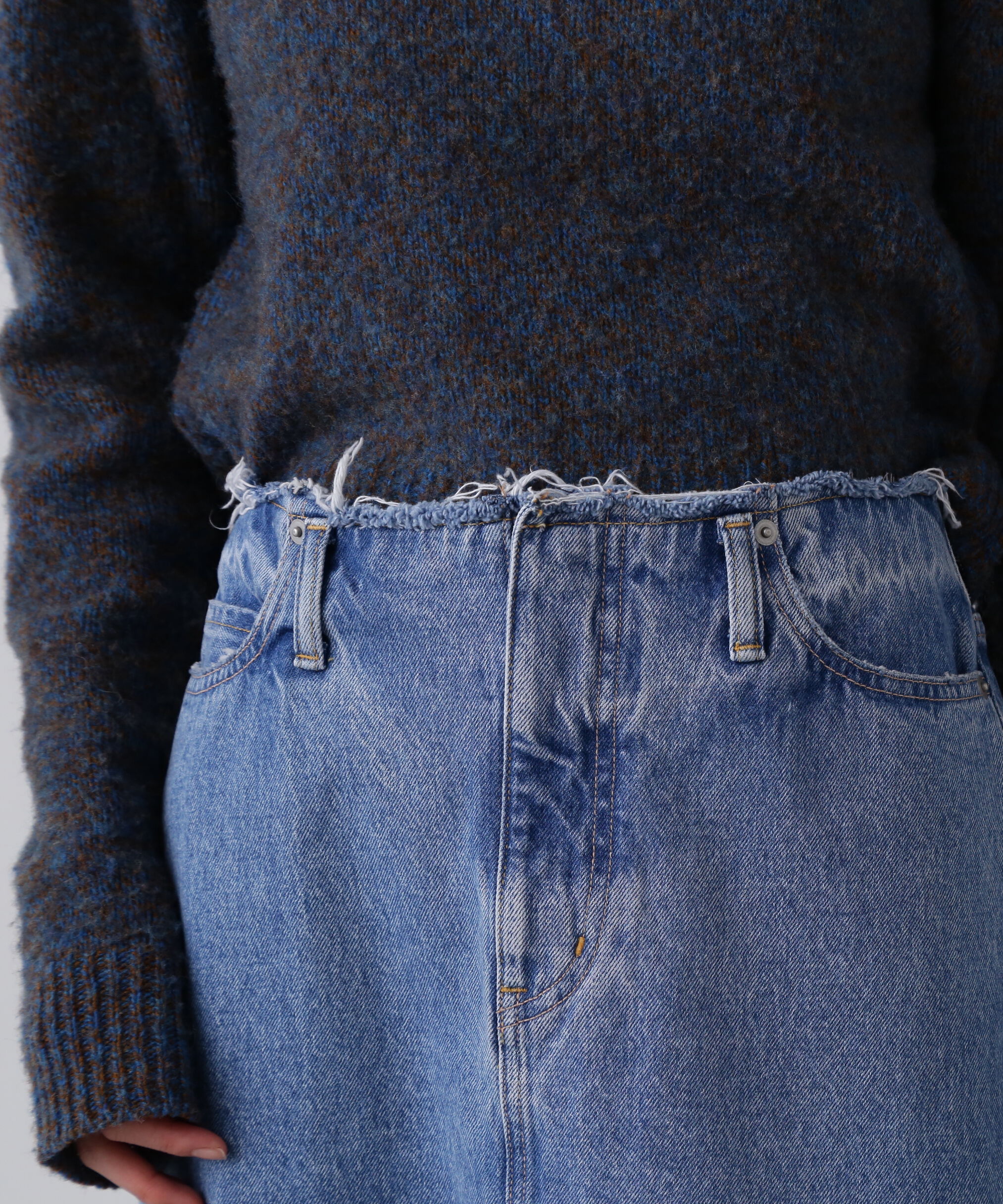 YLEVE 「YLEVE / 13.5oz DENIM SKIRT」|スカート|