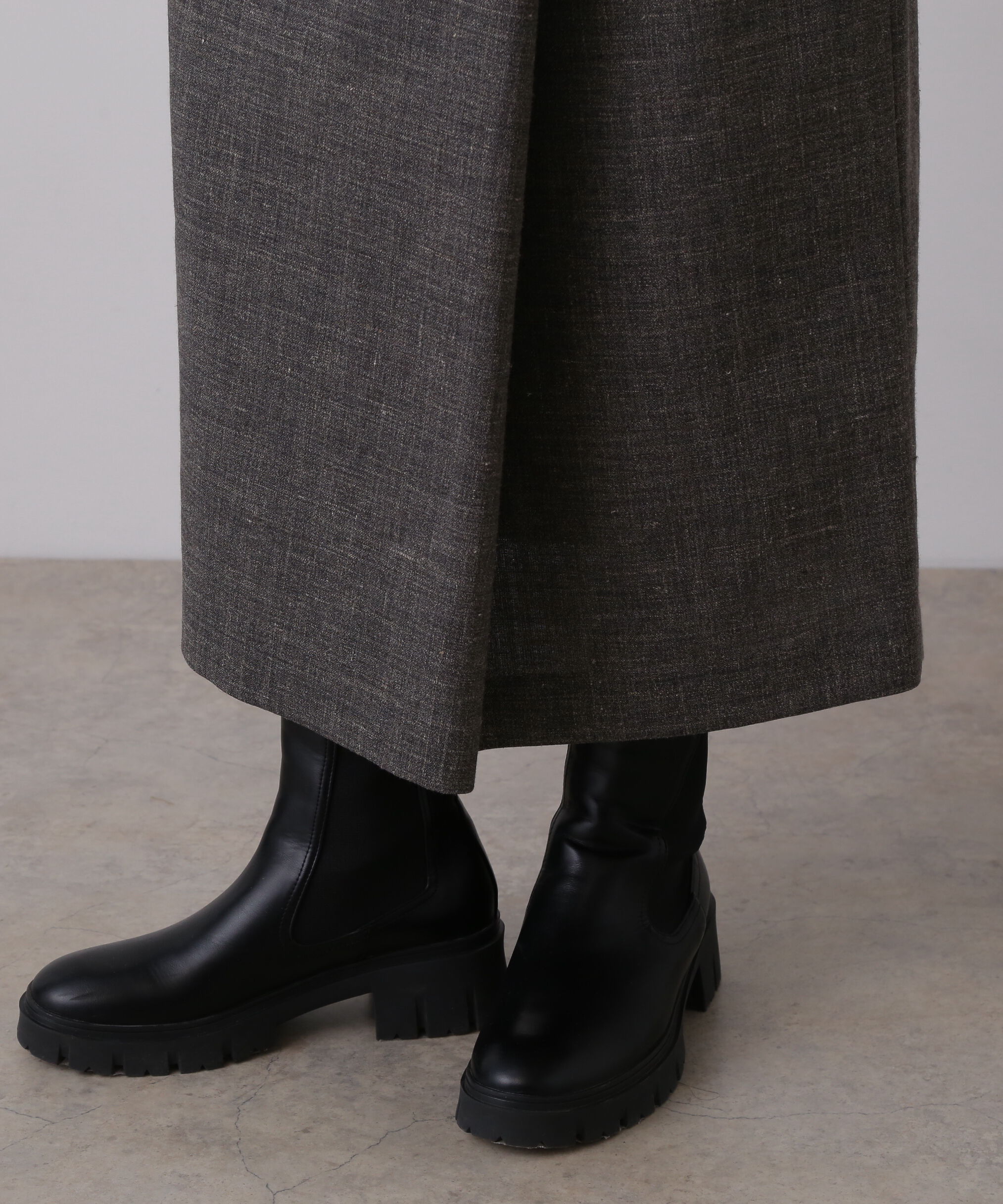 YLEVE 「YLEVE / WOOL LINEN WRAP SKIRT」|スカート|